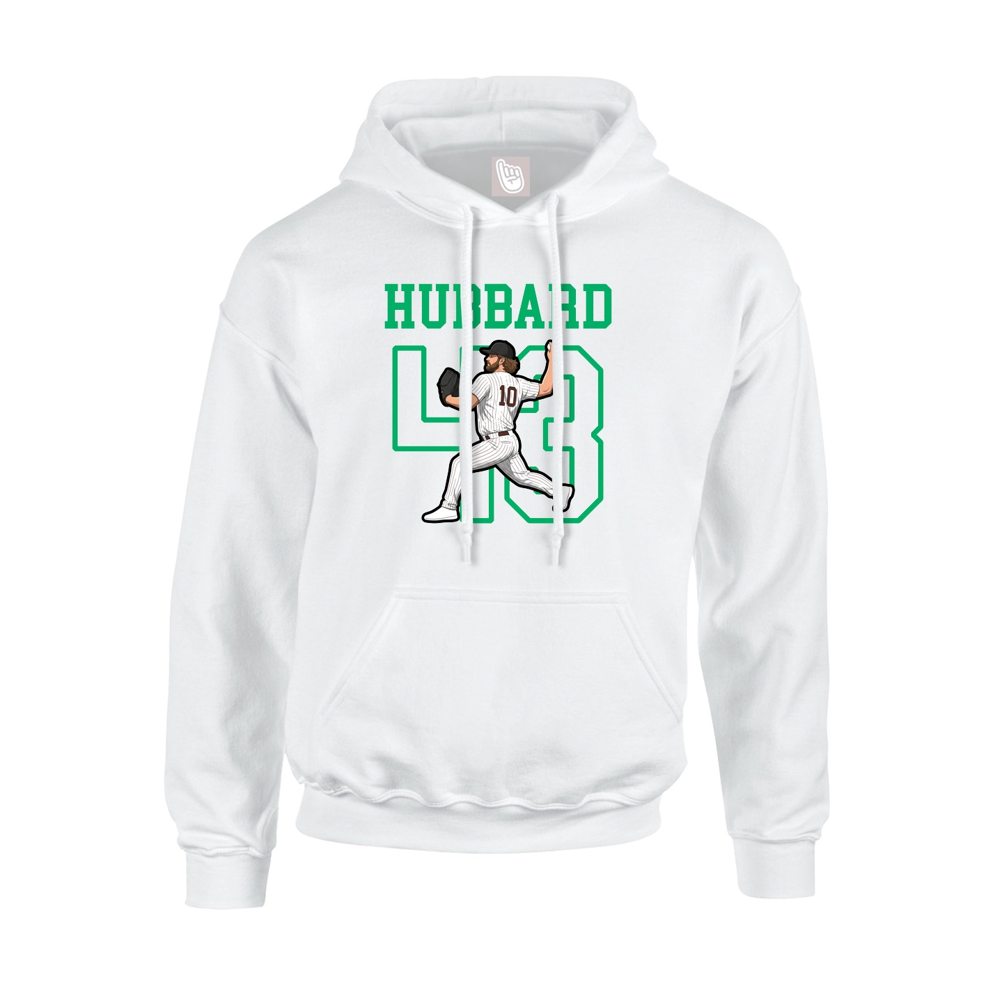 Hoodie — Shirsey in White