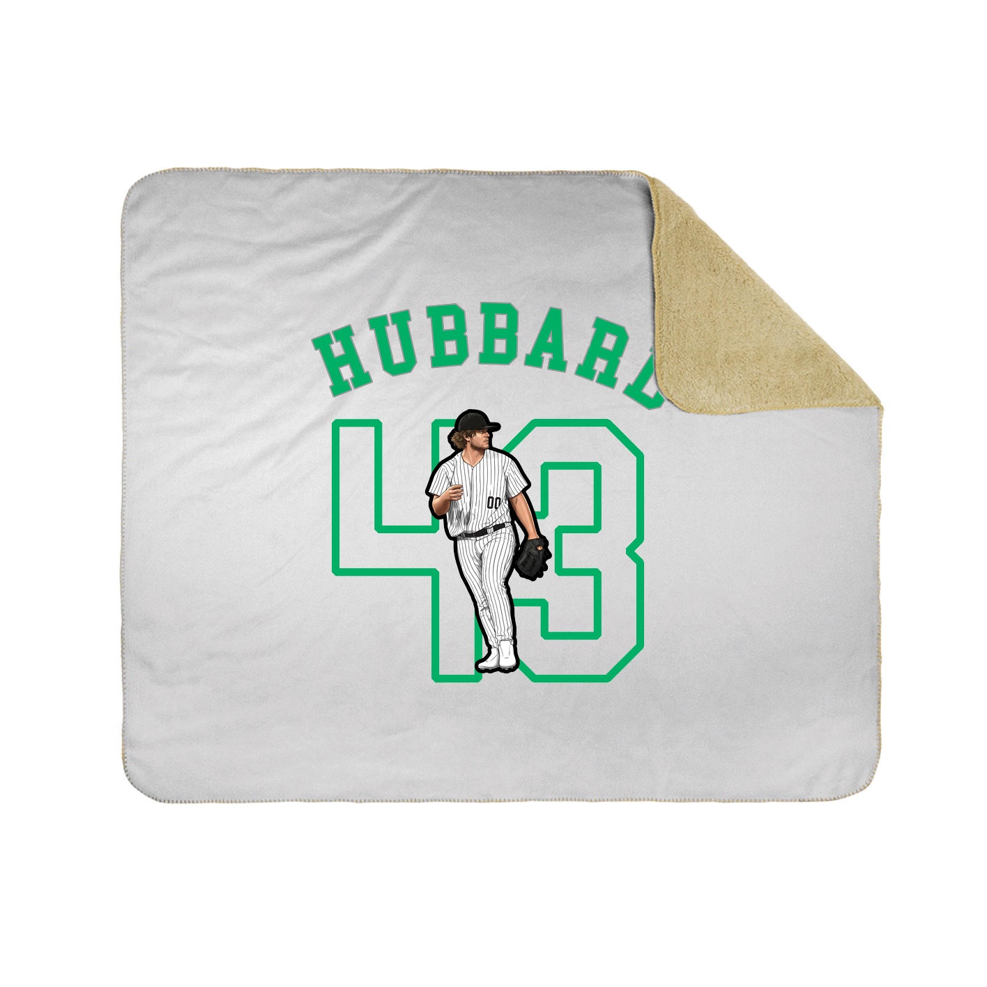 Throw Blanket — Shirsey Arch in White