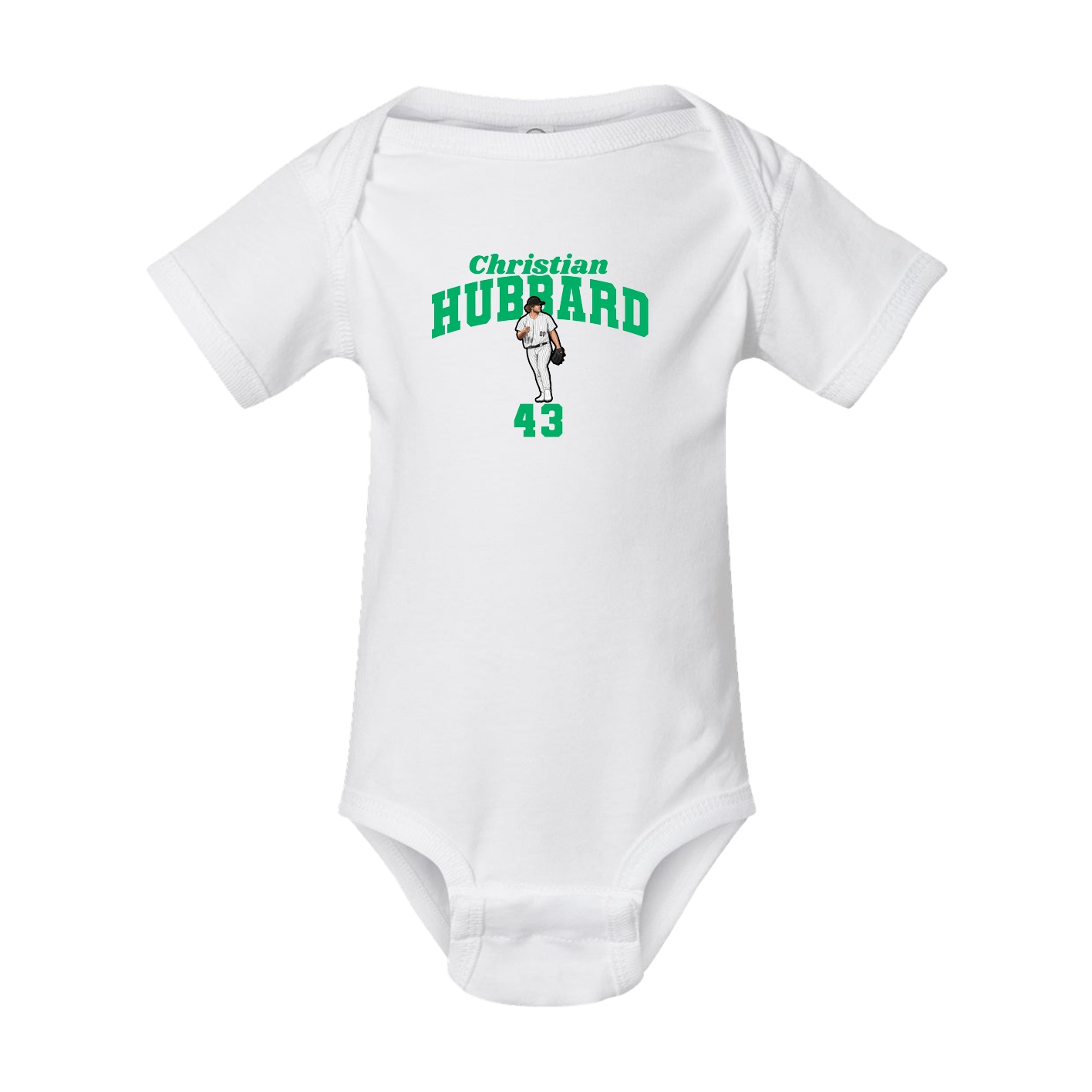 Baby Onesie — Signature Arch in White