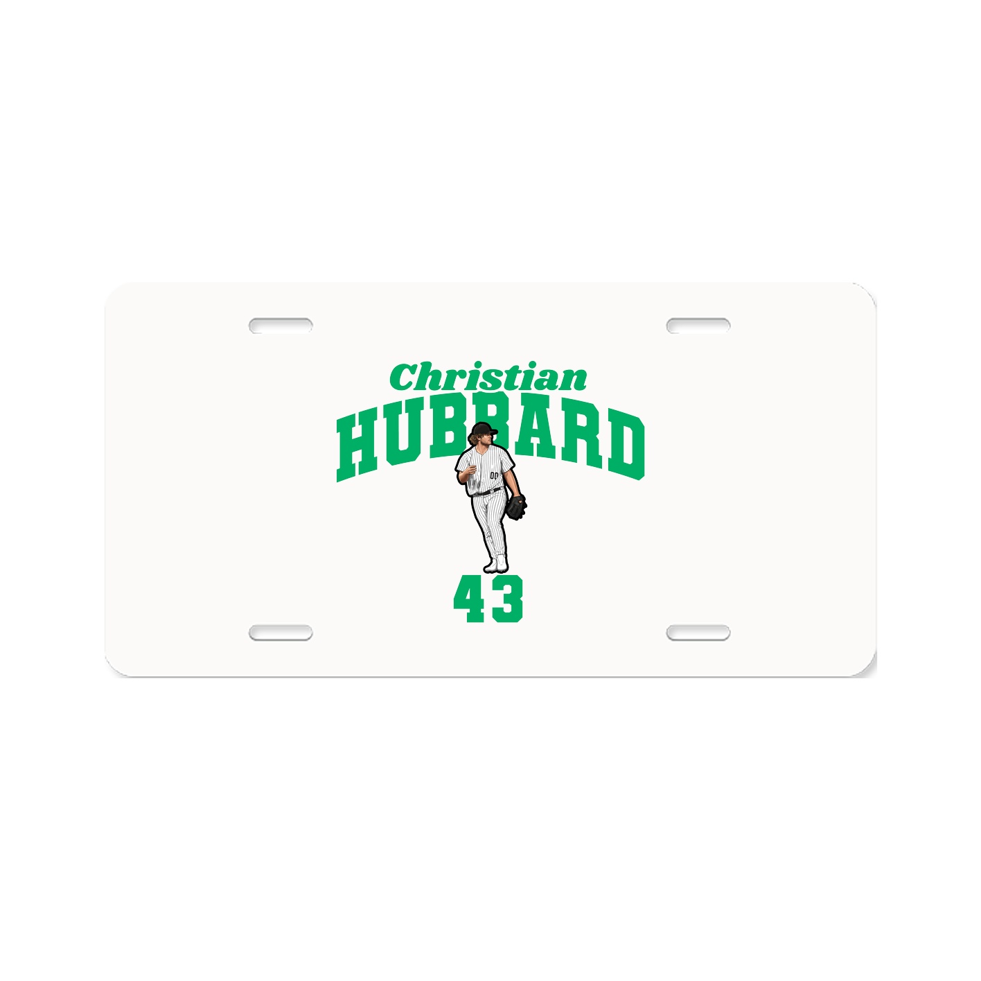 License Plate — Signature Arch in Classic