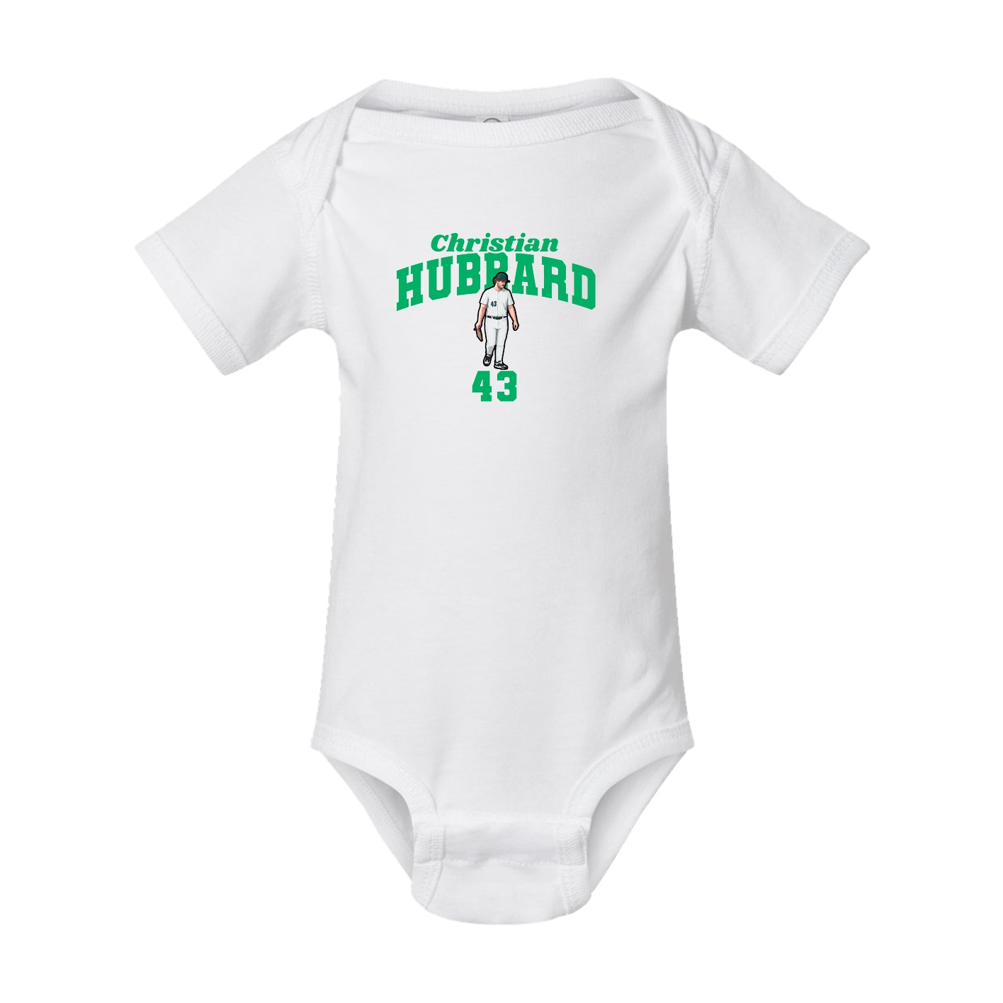 Baby Onesie — Signature Arch in White