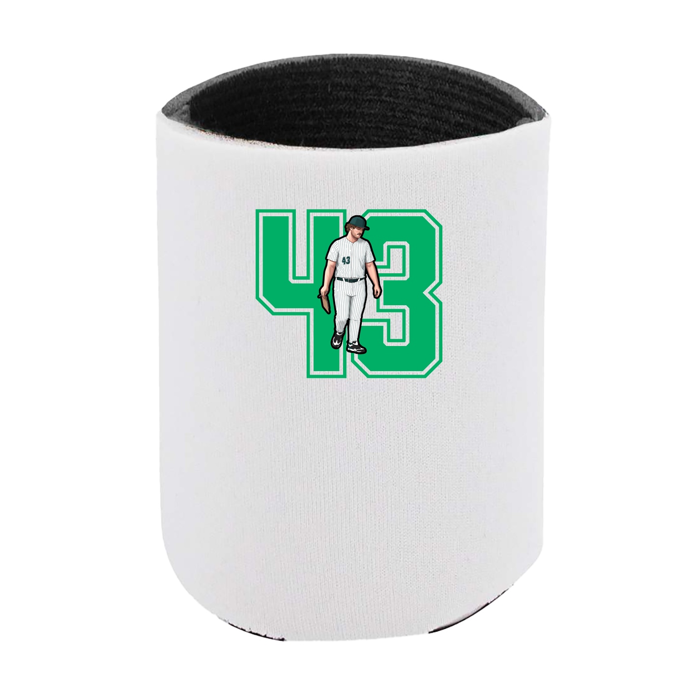 Can Holder — Number in White