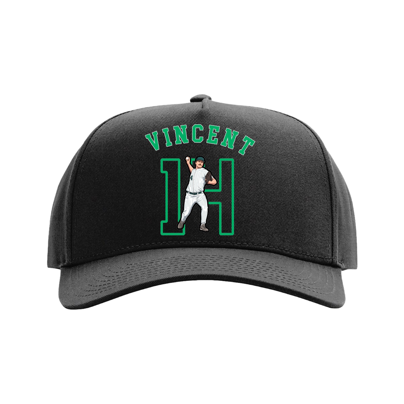 Full Fabric Five-Panel Champ Cap