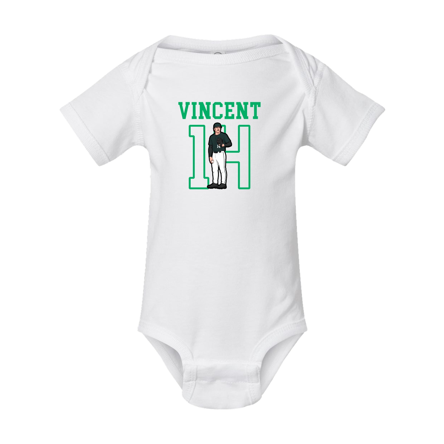 Baby Onesie — Shirsey in White