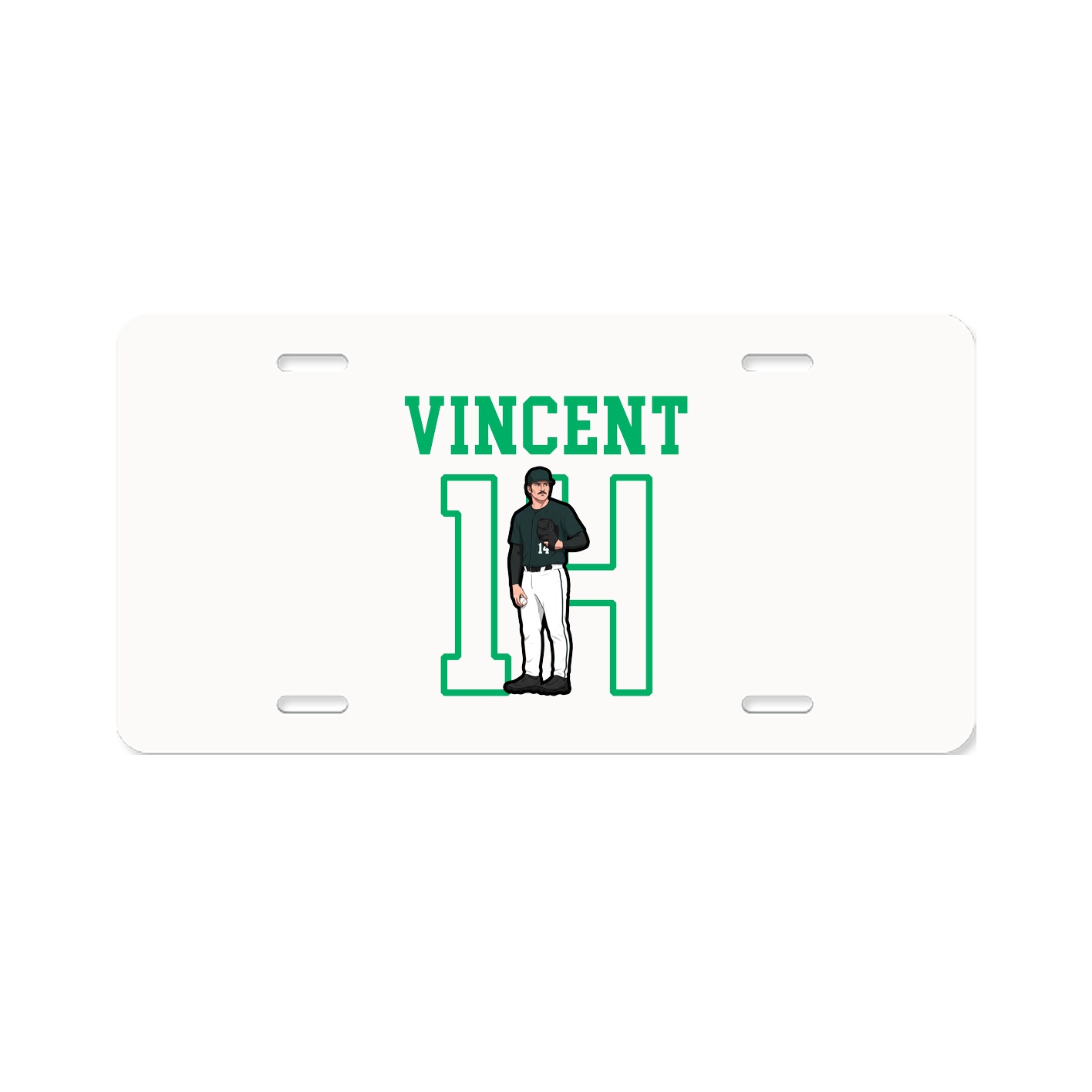 License Plate — Shirsey in Classic