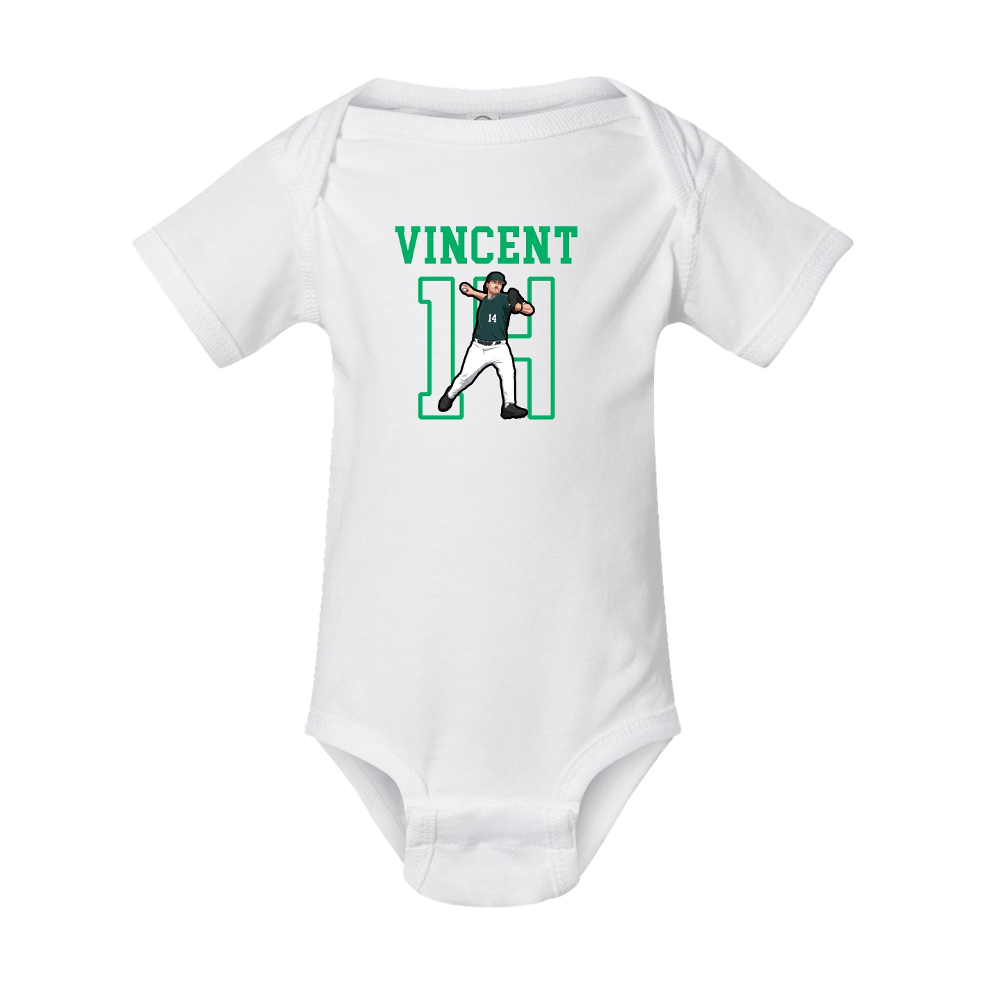 Baby Onesie — Shirsey in White