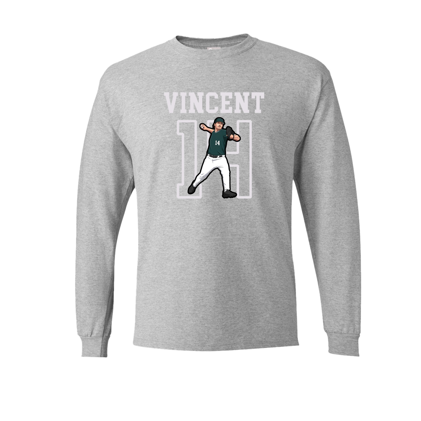Long Sleeve Tee — Shirsey in Grey