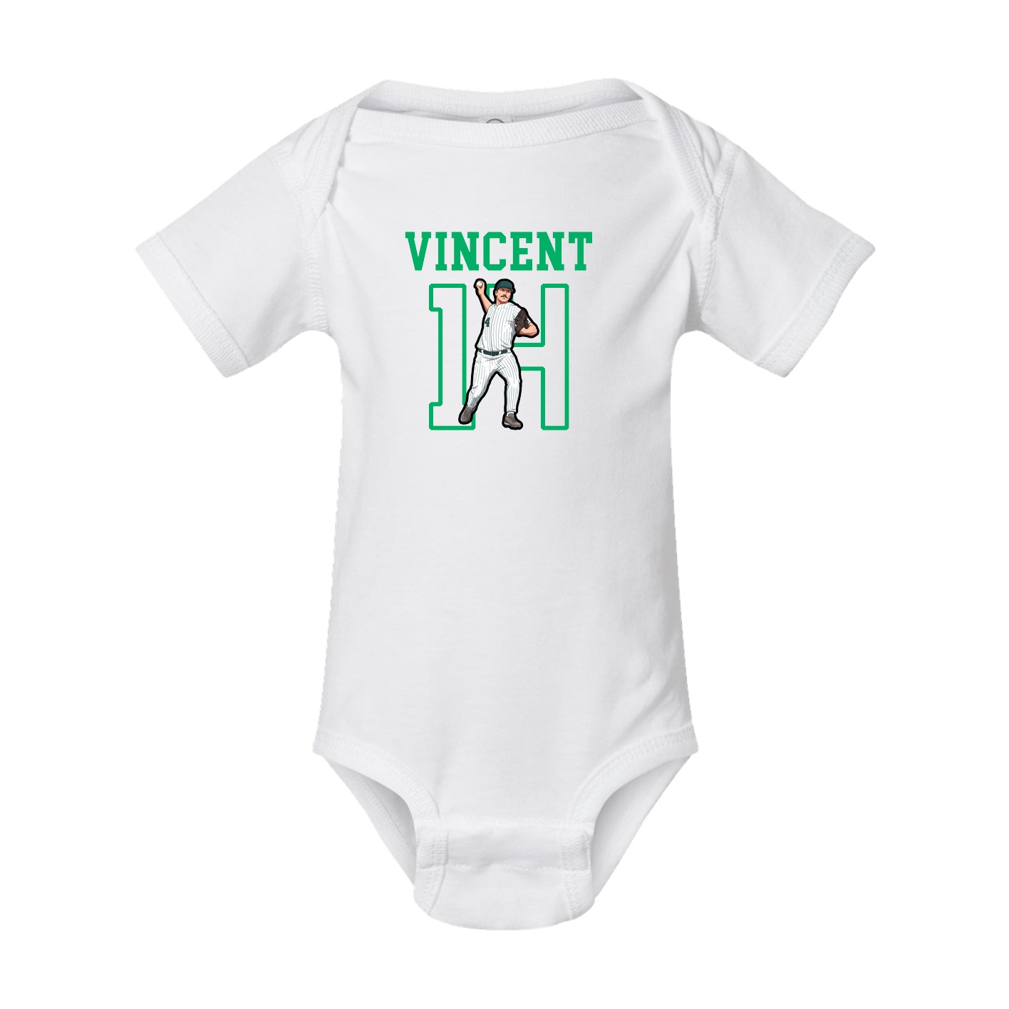 Baby Onesie — Shirsey in White