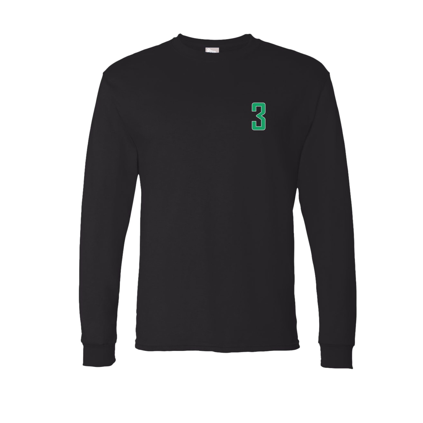 Long Sleeve Tee — Front Shirsy in Black
