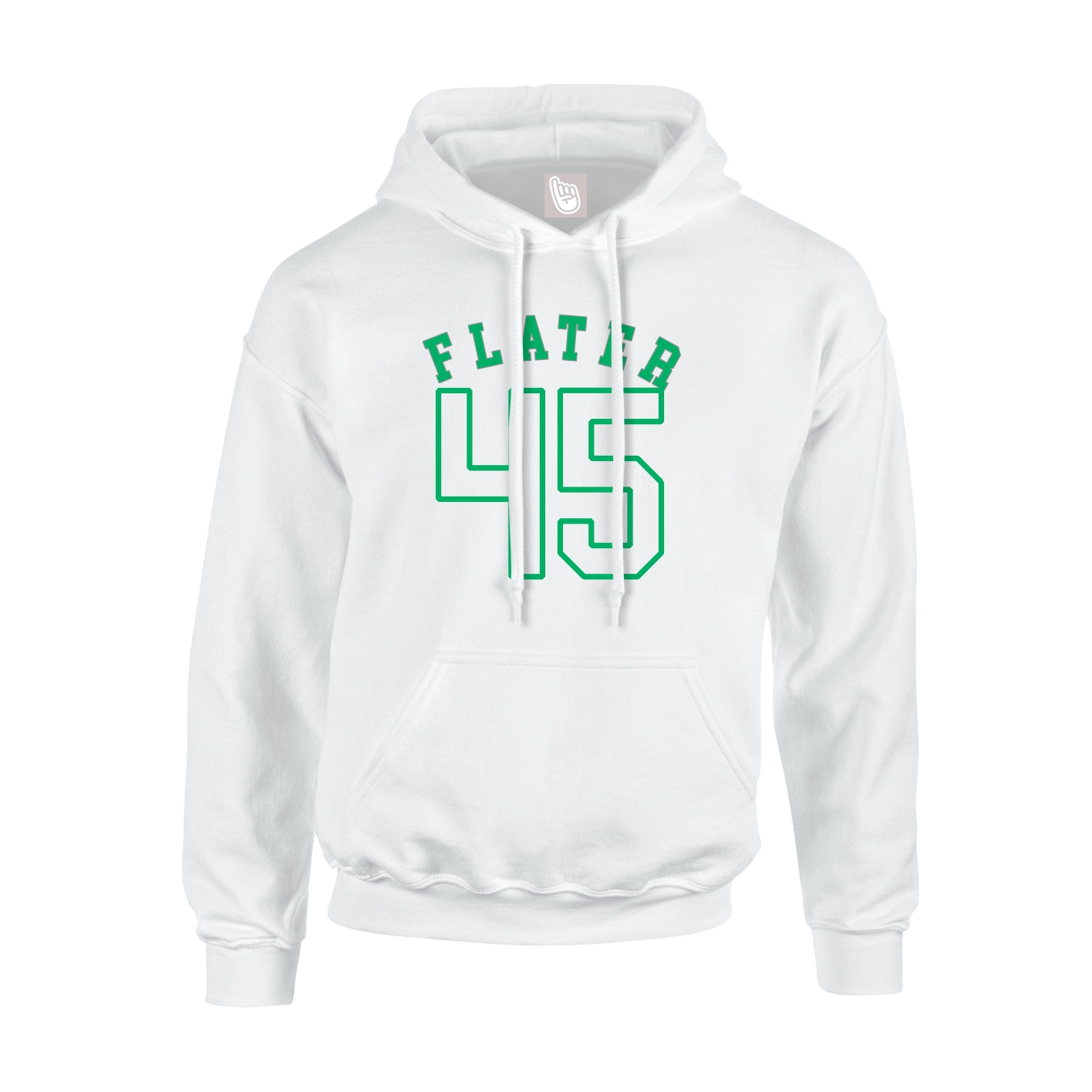 Hoodie — Shirsey Arch in White