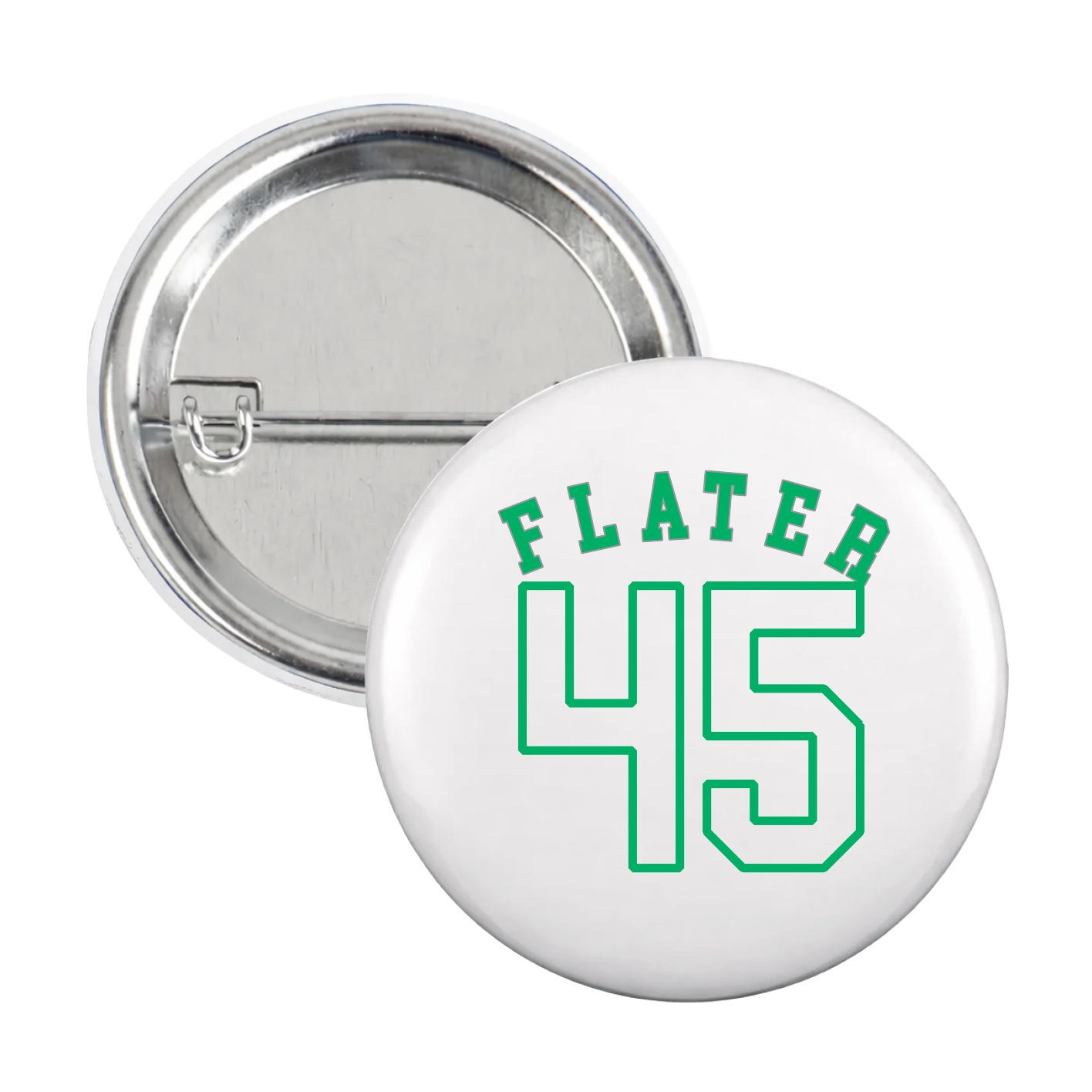 Game Day Button — Shirsey Arch in White