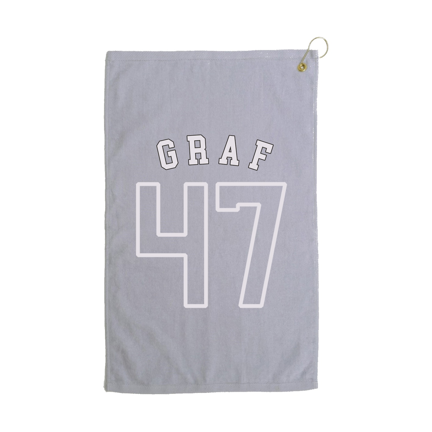 Golf Towel — Shirsey Arch in Grey
