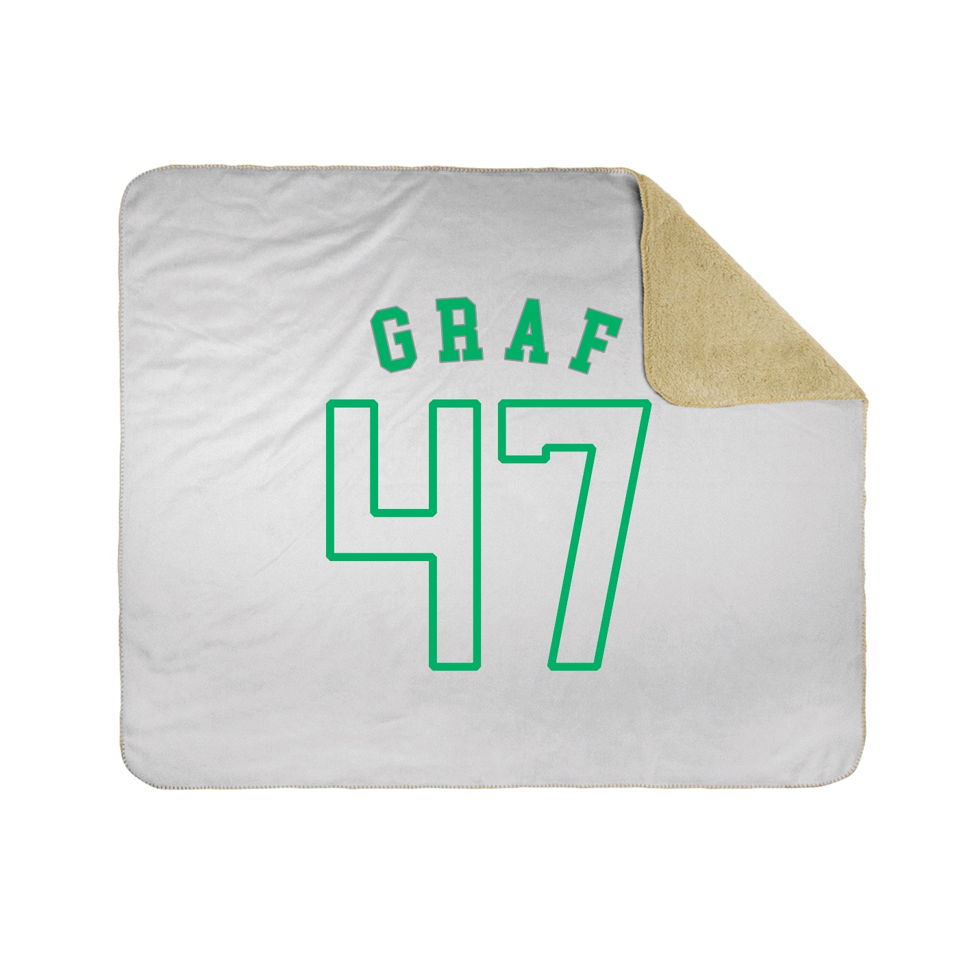 Throw Blanket — Shirsey Arch in White