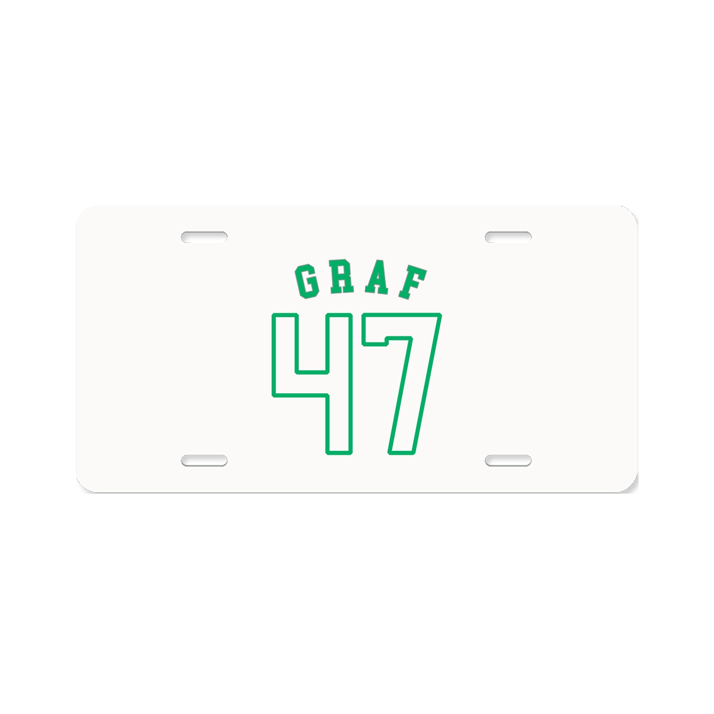 License Plate — Shirsey Arch in Classic