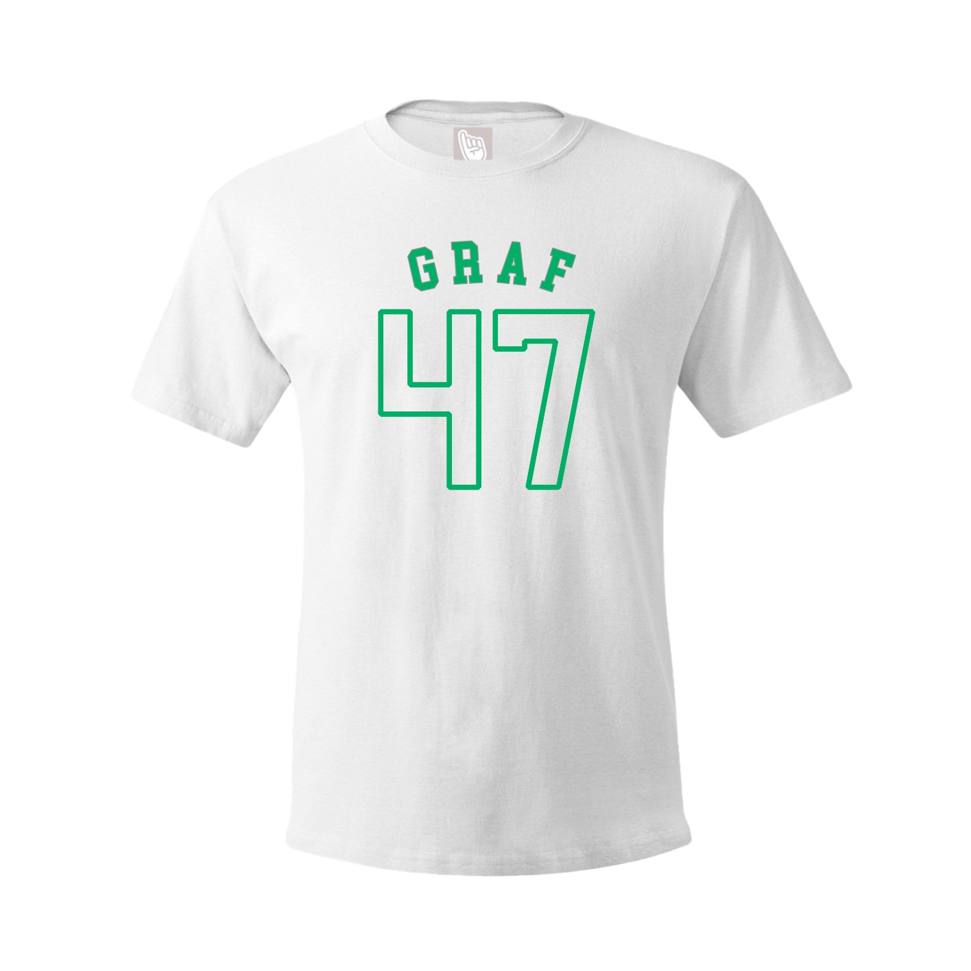 Youth Tee — Shirsey Arch in White