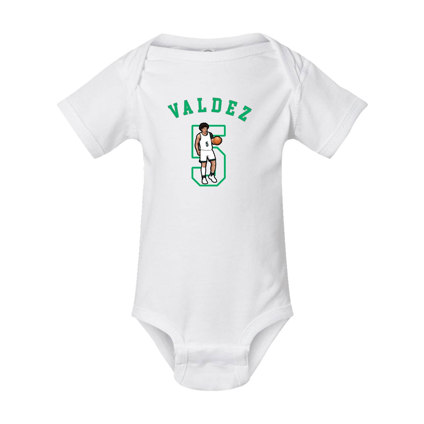 Baby Onesie — Shirsey Arch in White