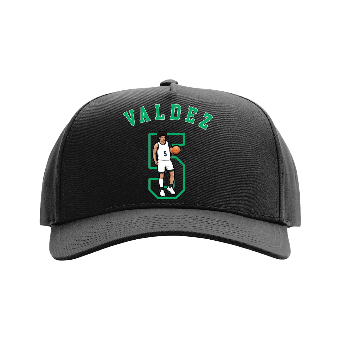 Full Fabric Five-Panel Champ Cap