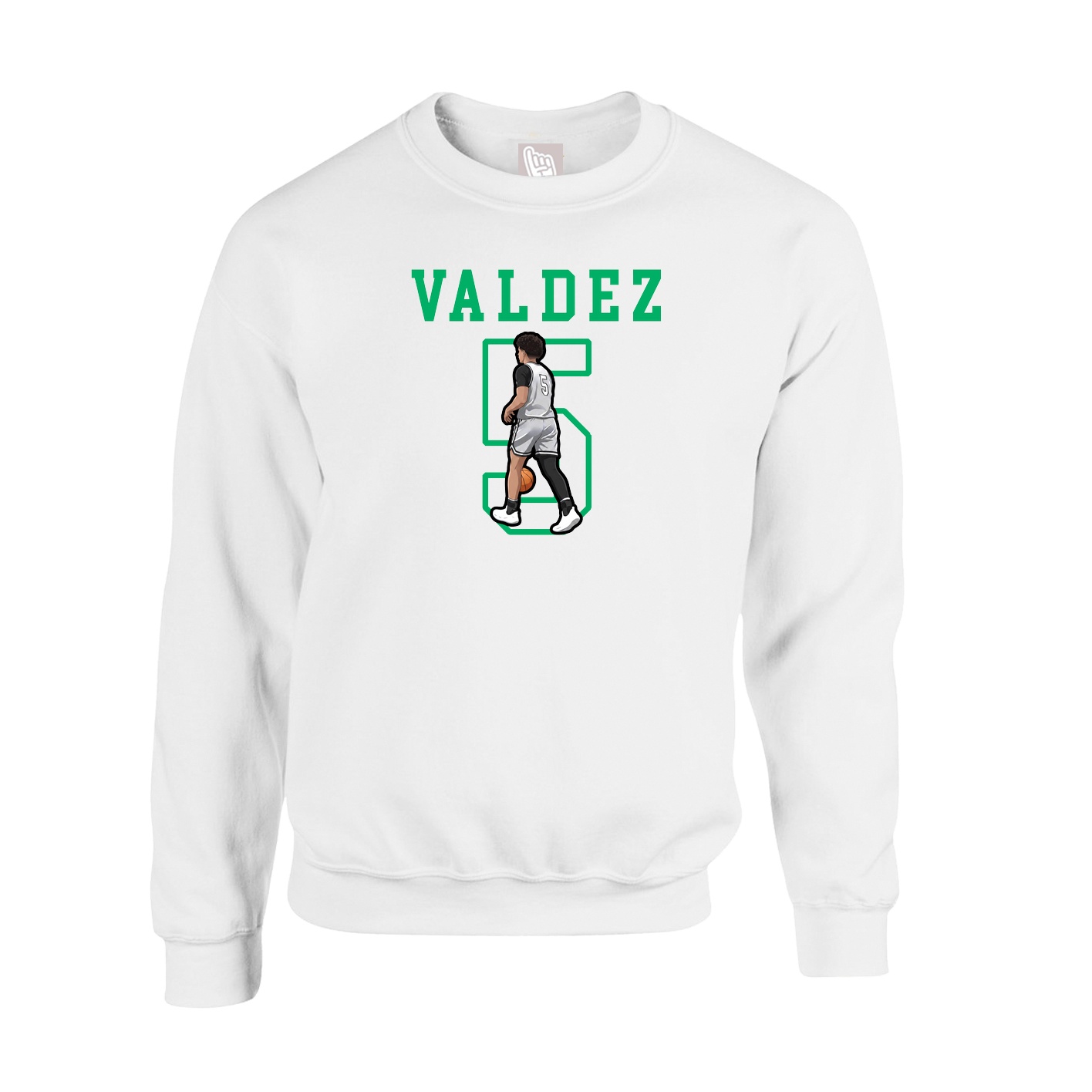 Fleece Crew — Shirsey in White