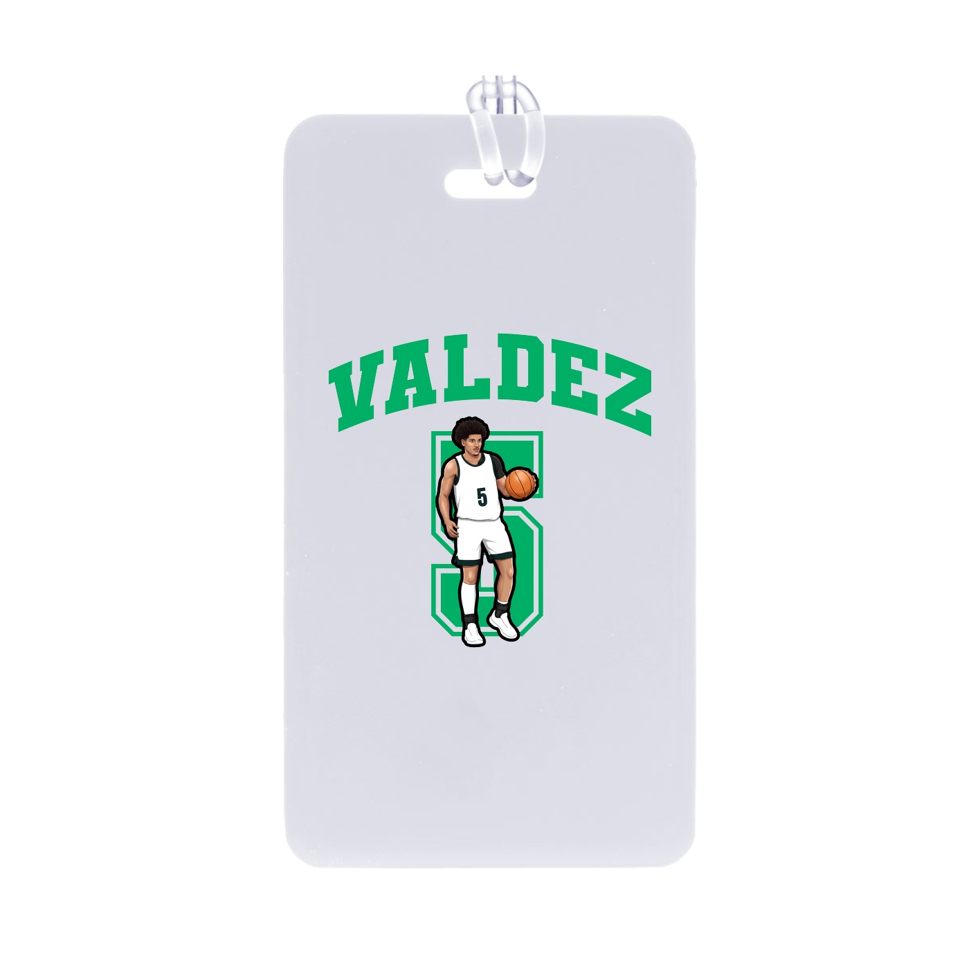 Bag Tag — Number in Classic