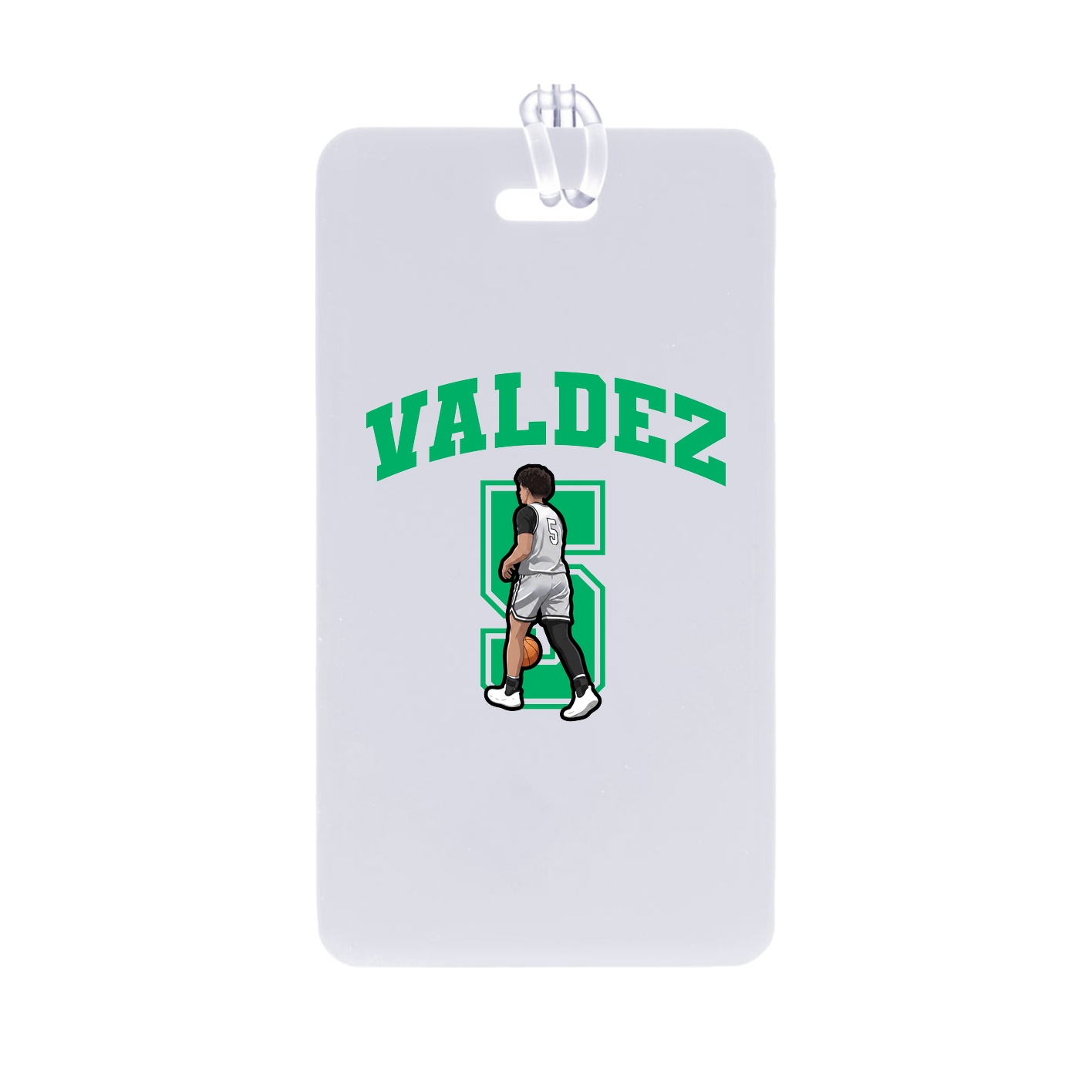 Bag Tag — Number in Classic
