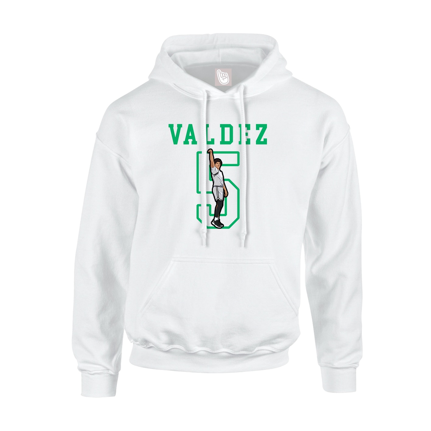 Hoodie — Shirsey in White