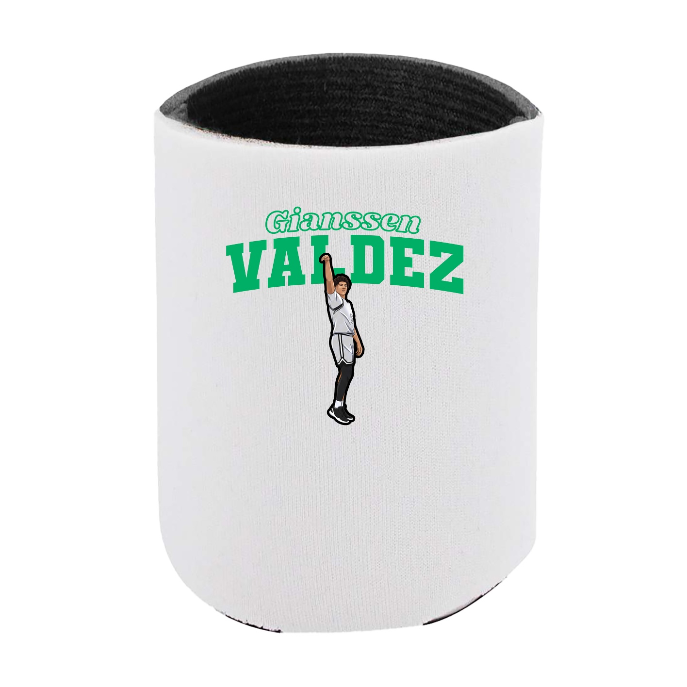 Can Holder — Name Arch in White