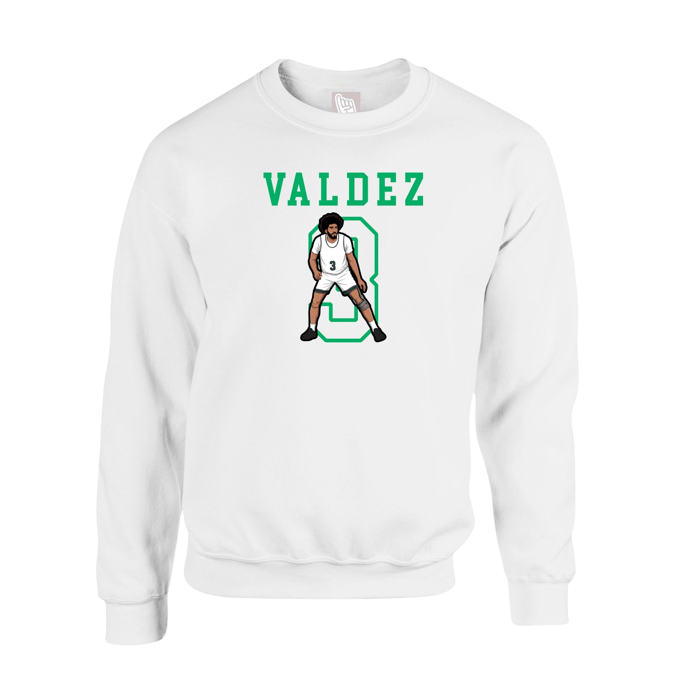 Fleece Crew — Shirsey in White