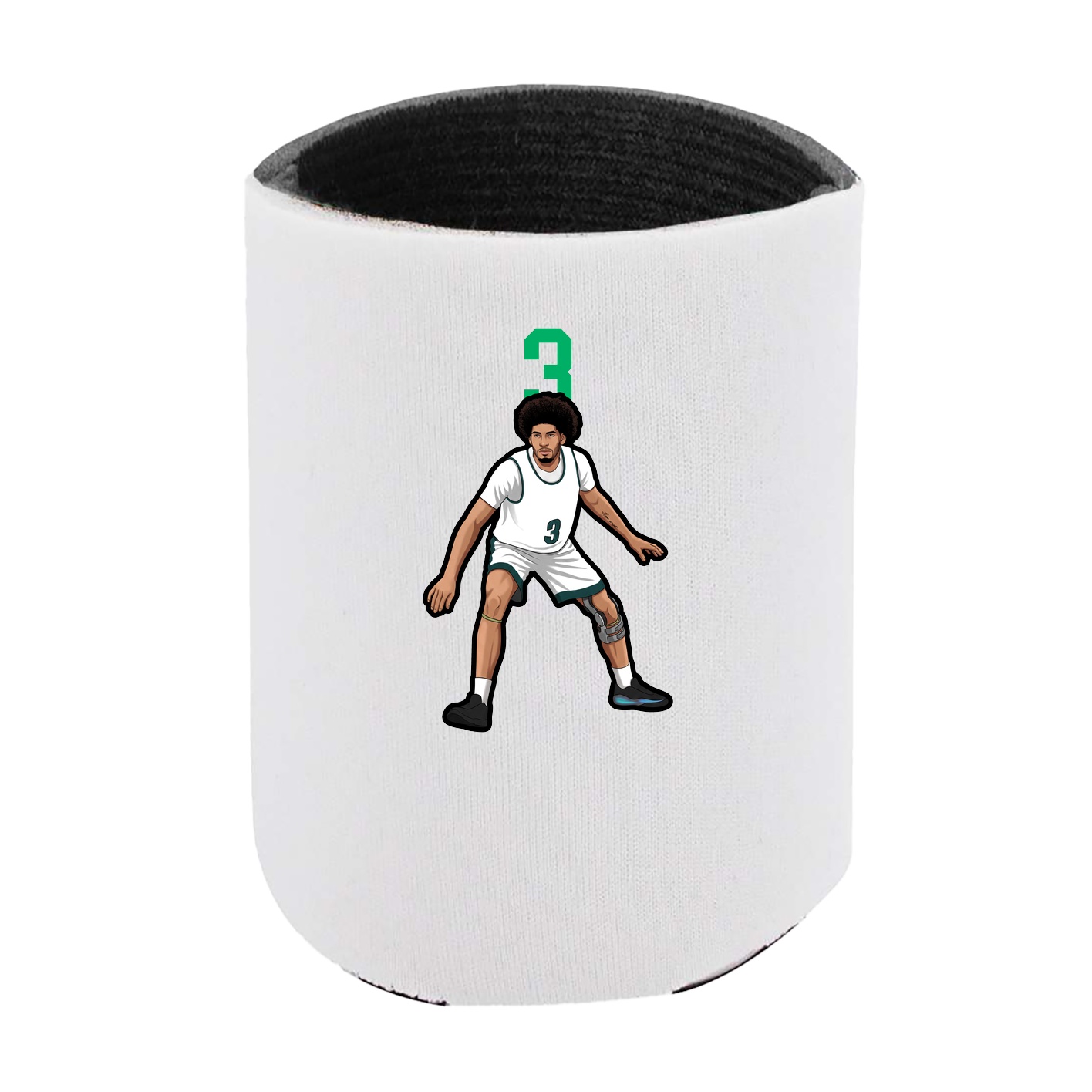Can Holder — Number Top in White