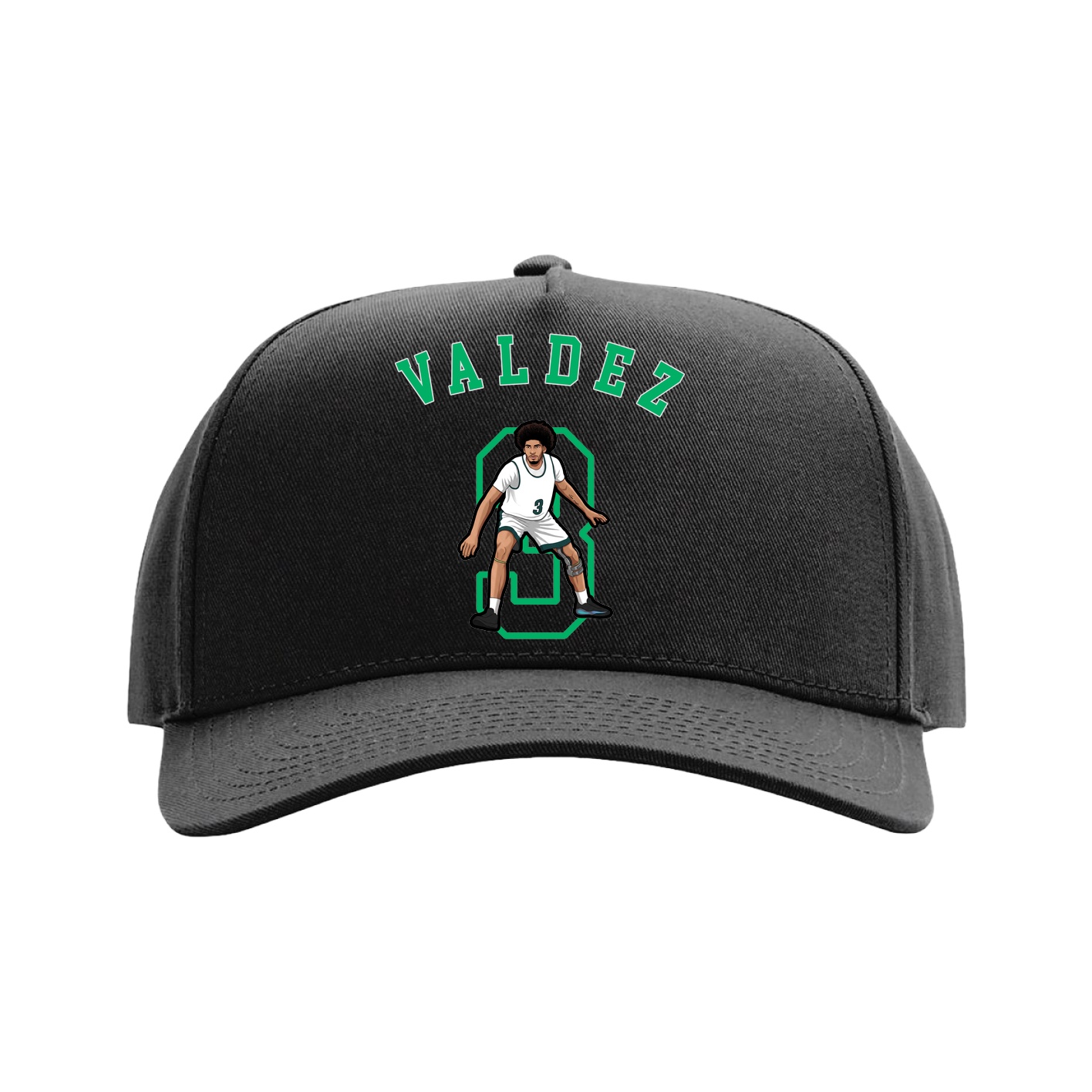 Full Fabric Five-Panel Champ Cap