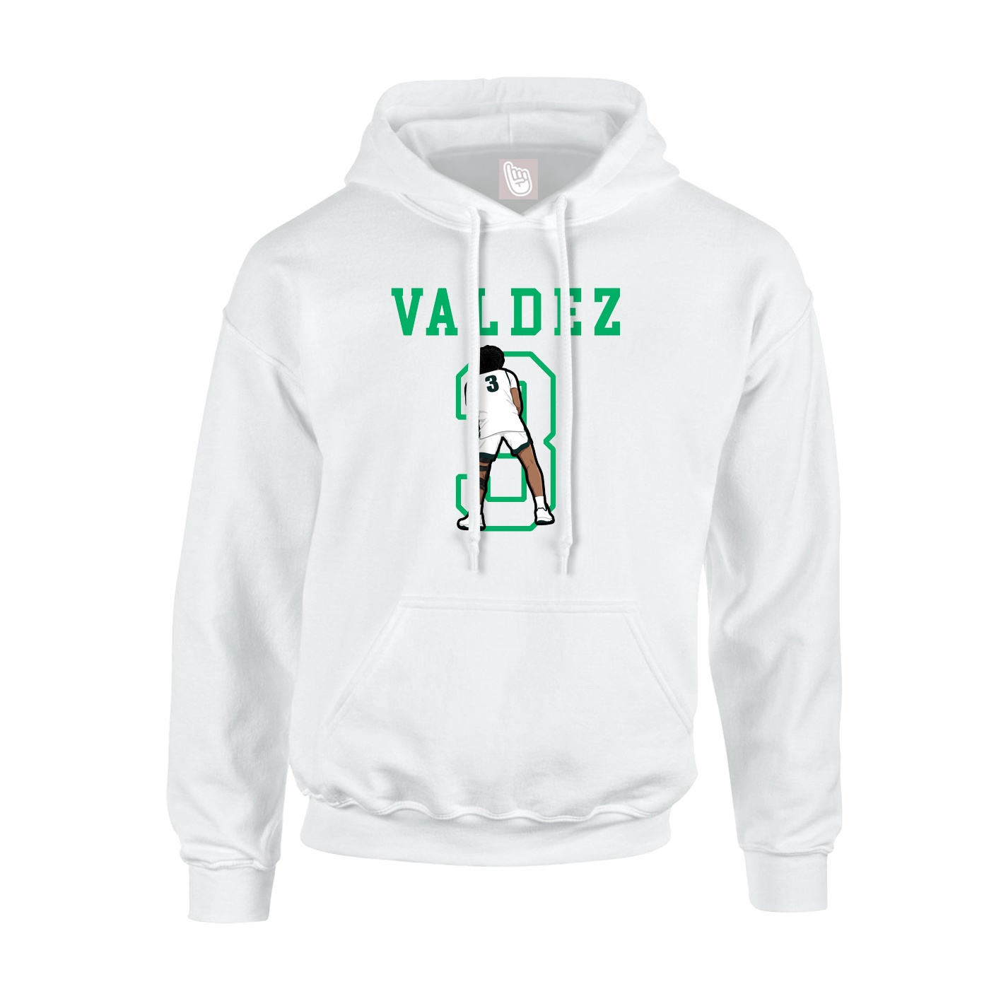 Youth Hoodie — Shirsey in White