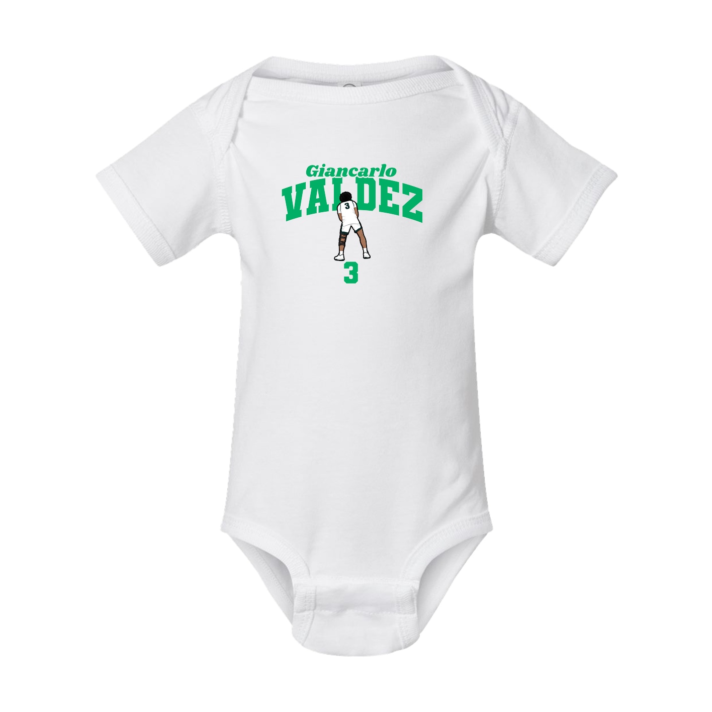 Baby Onesie — Signature Arch in White