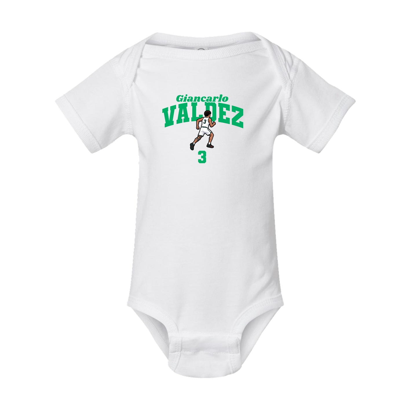Baby Onesie — Signature Arch in White