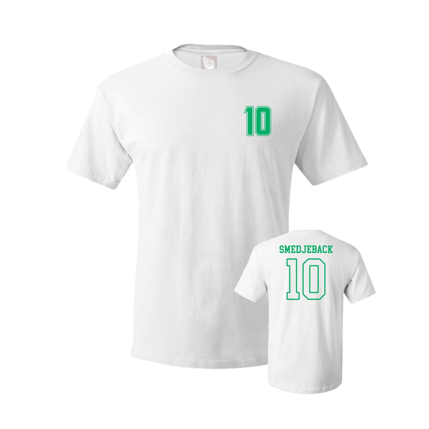Tee — Chest Back in White