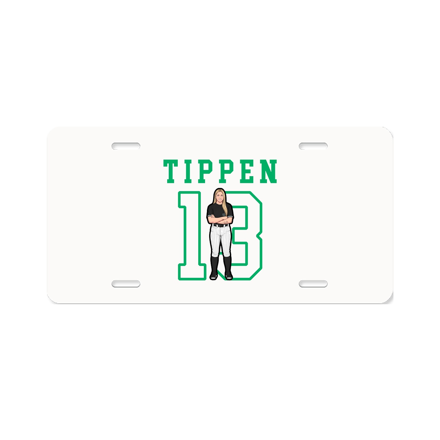 License Plate — Shirsey in Classic