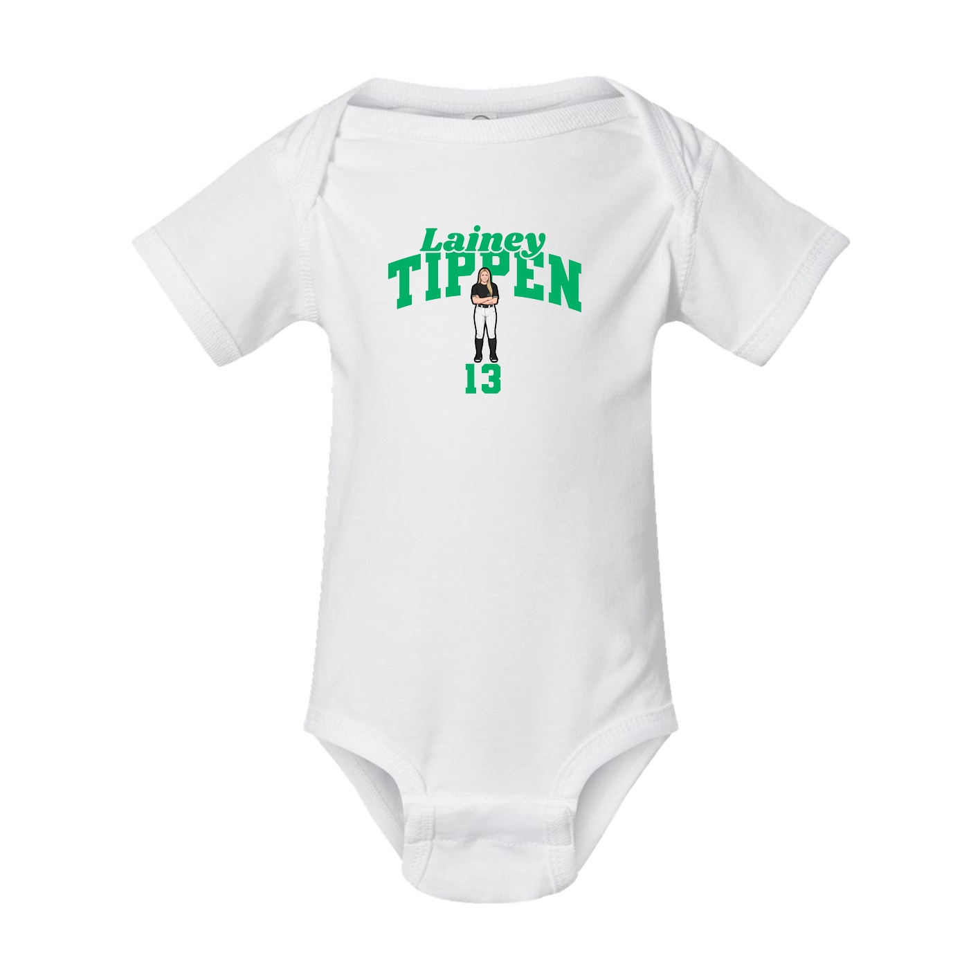Baby Onesie — Signature Arch in White
