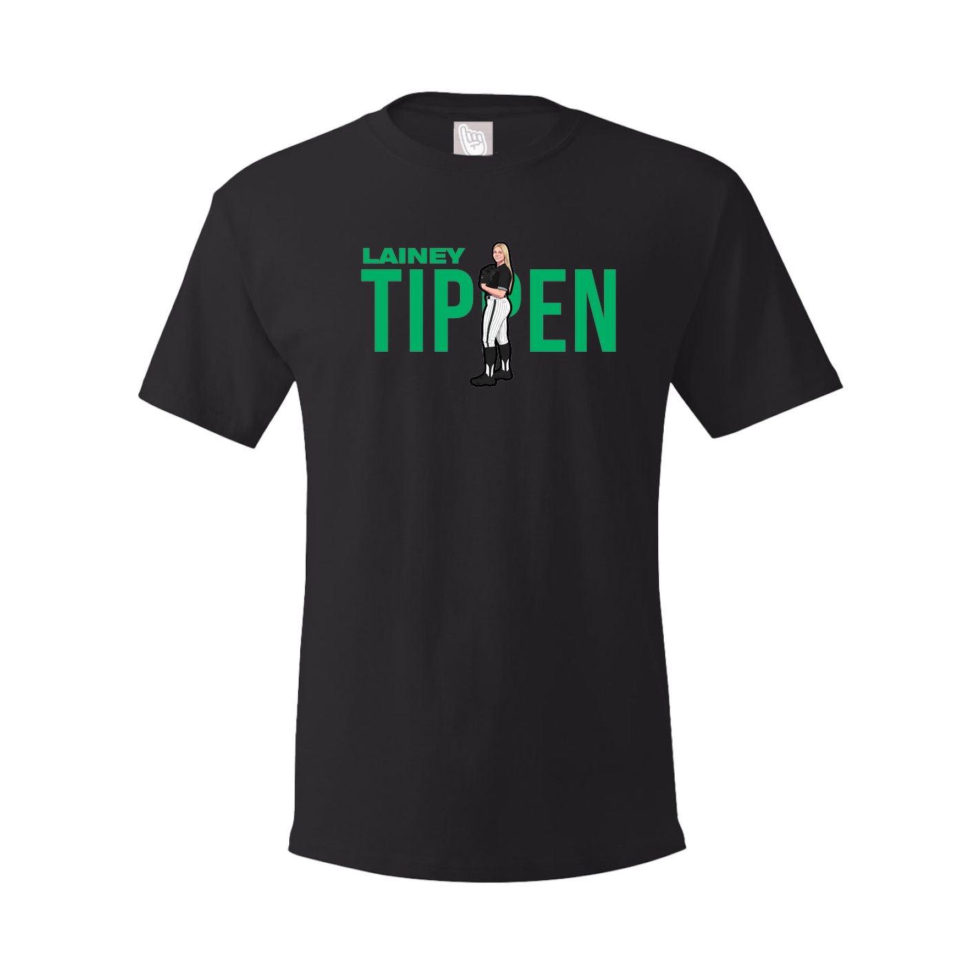 Youth Tee — Player Name in Black