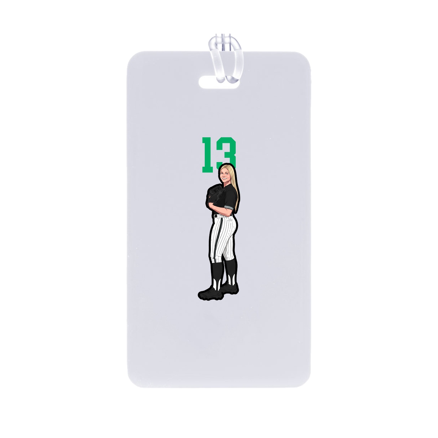 Bag Tag — Number Top in Classic