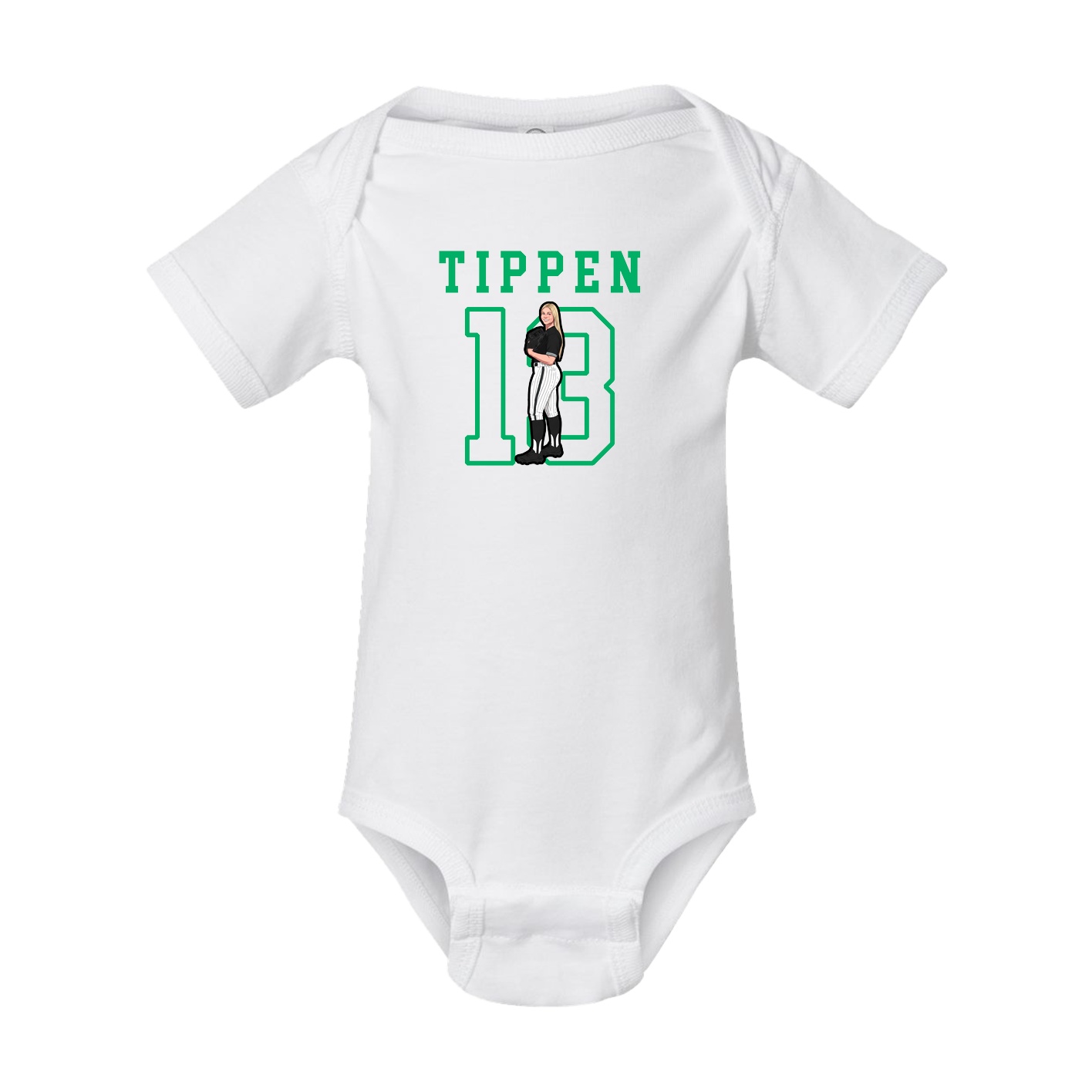 Baby Onesie — Shirsey in White
