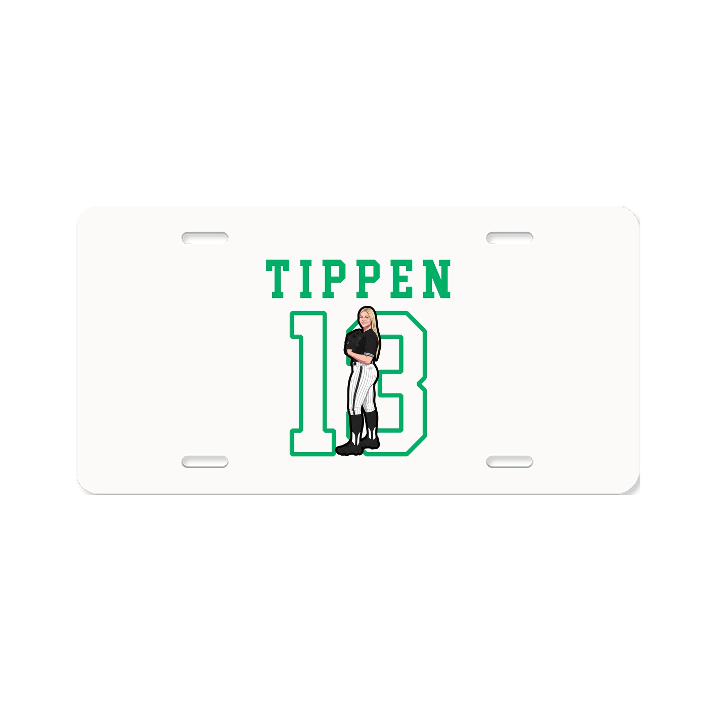 License Plate — Shirsey in Classic