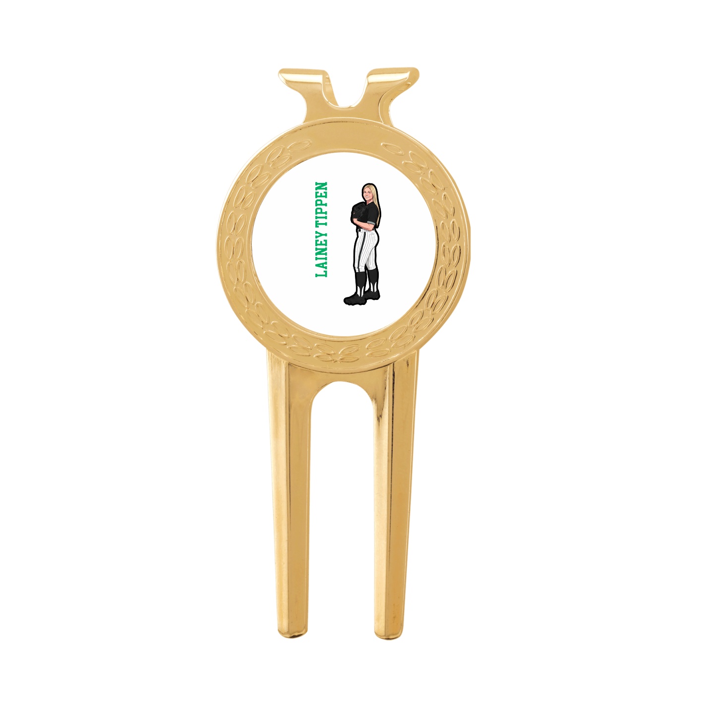 Divot Tool with Ball Marker — Name Vertical in Classic