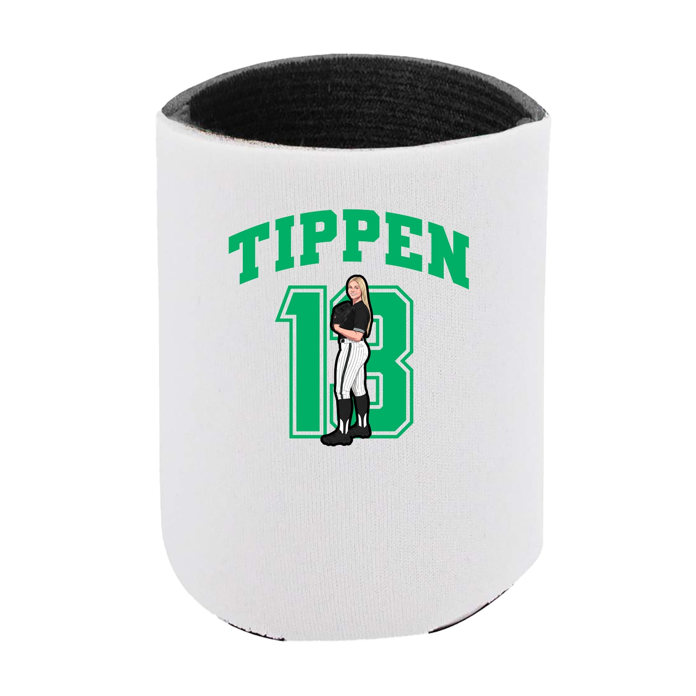 Can Holder — Number in White