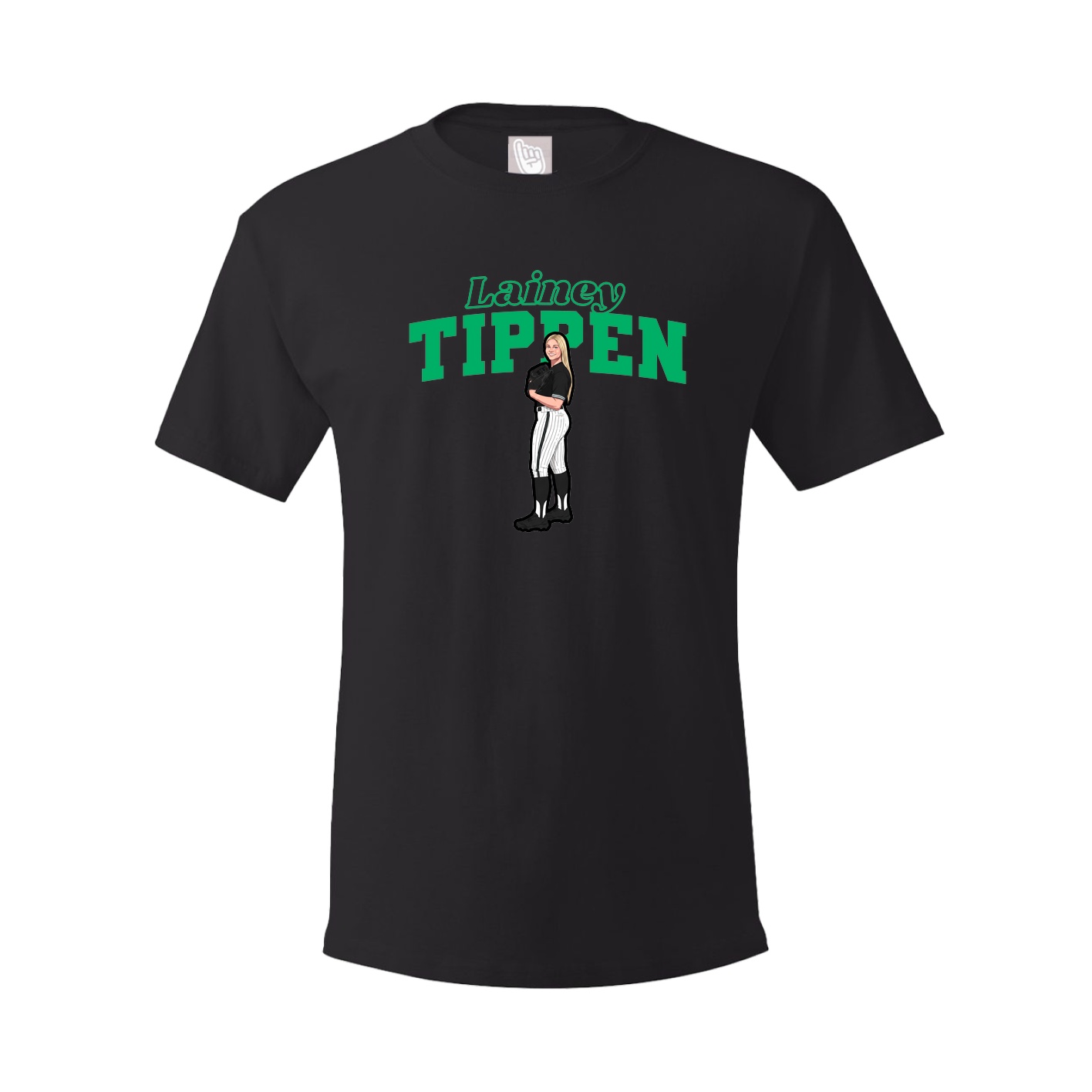 Tee — Name Arch in Black