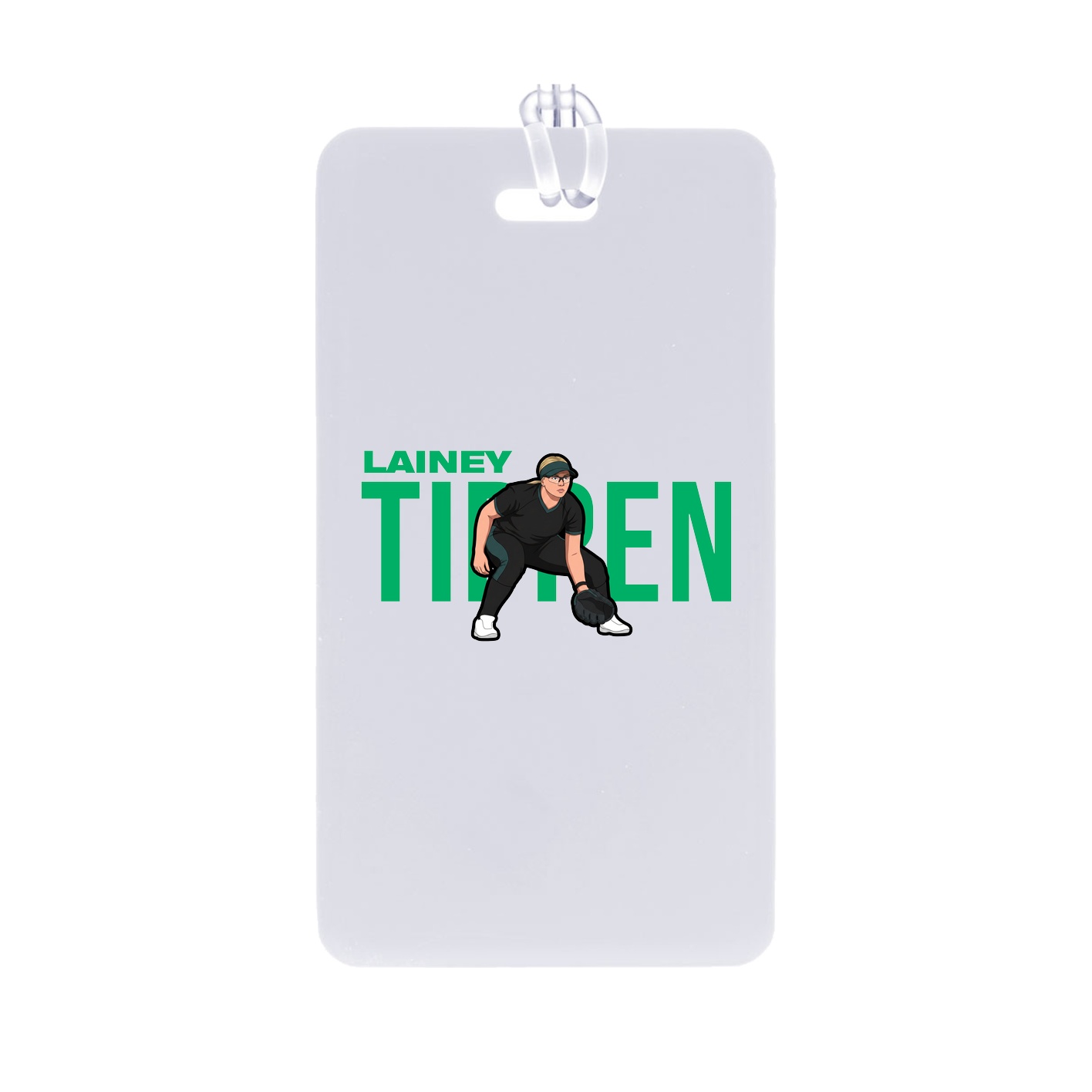 Bag Tag — Player Name in Classic