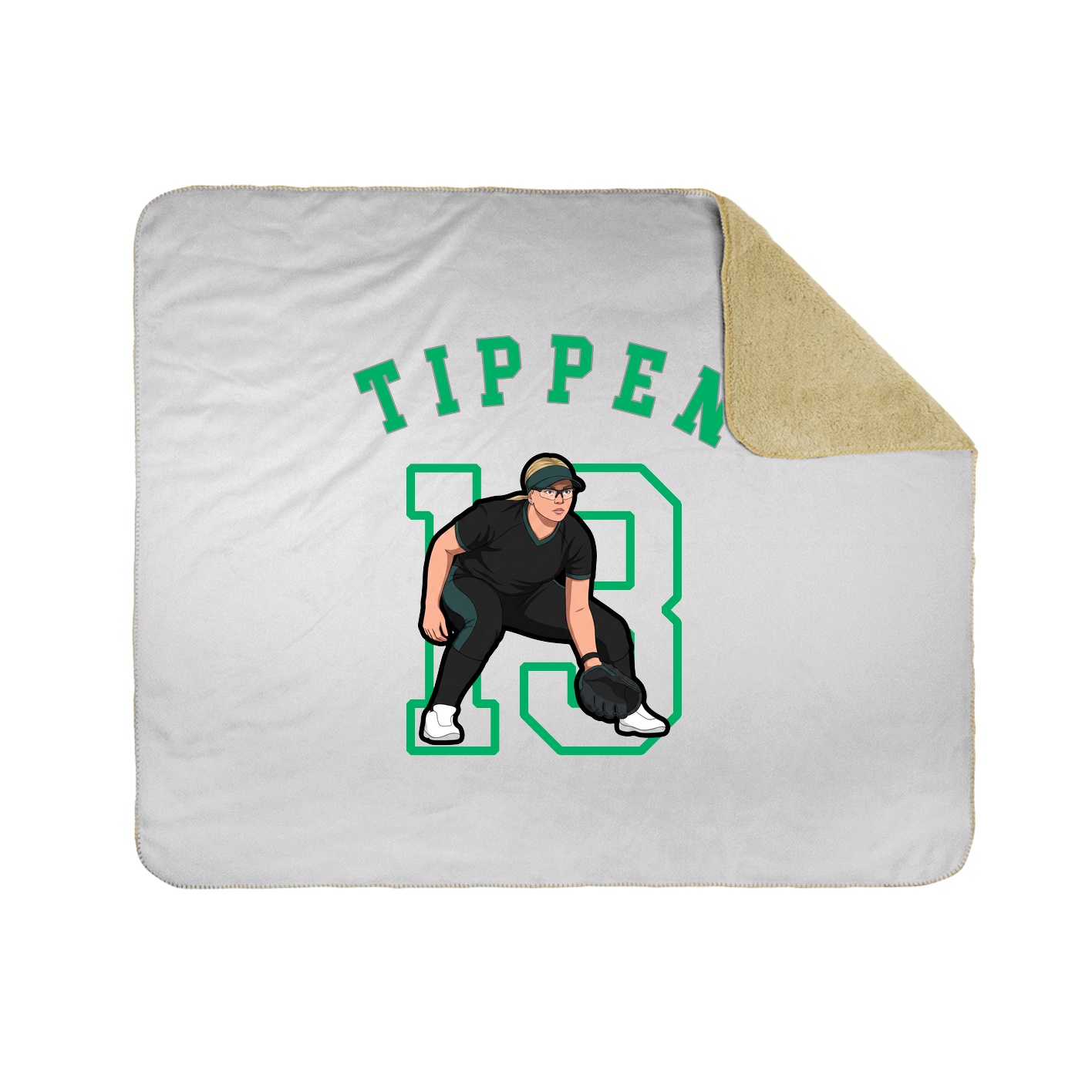 Throw Blanket — Shirsey Arch in White