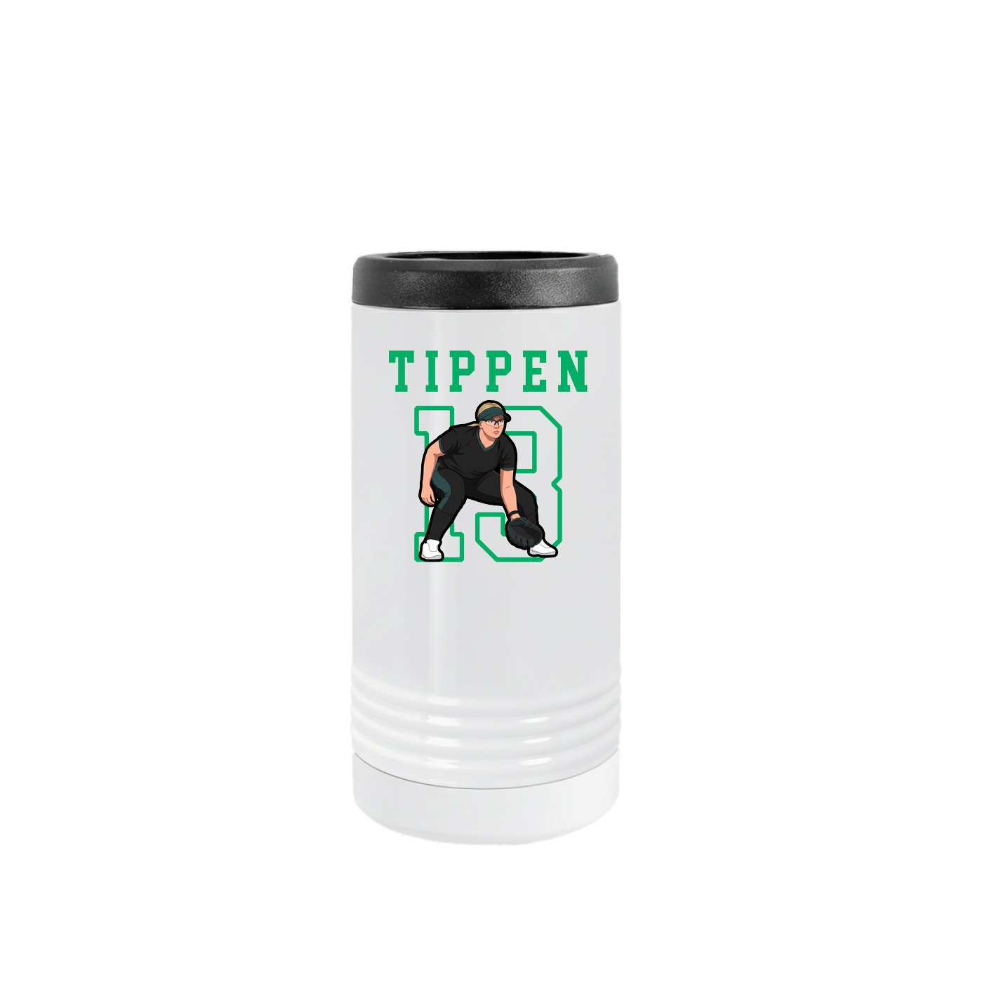 Slim Beverage Holder — Shirsey in White