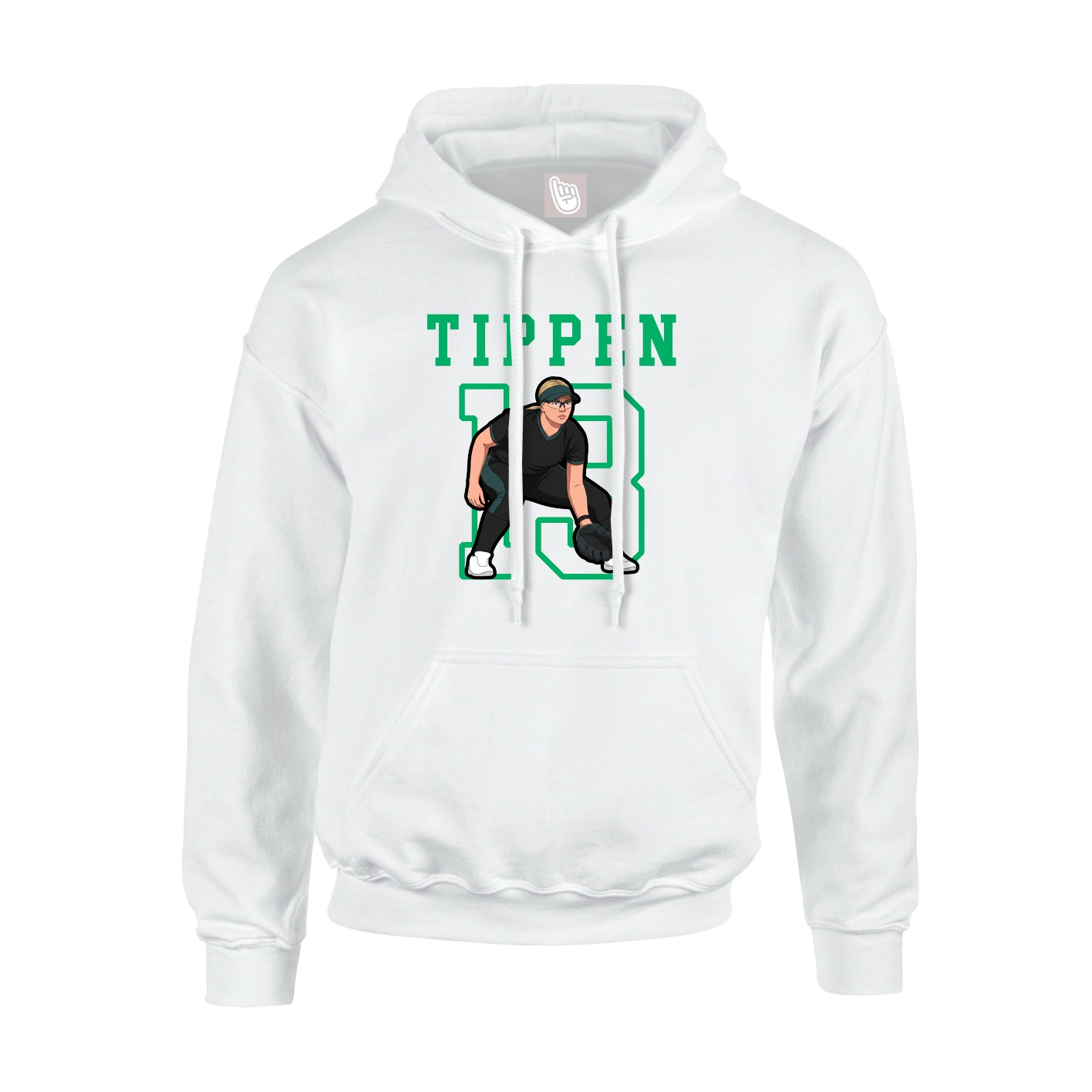Youth Hoodie — Shirsey in White