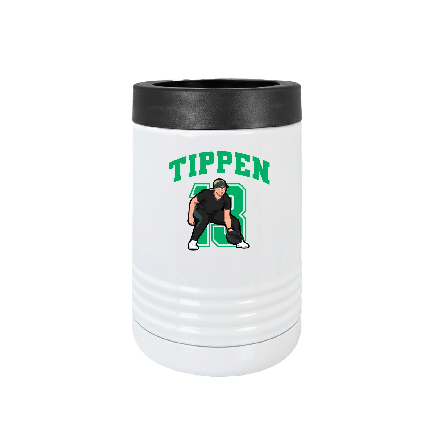 Beverage Holder — Number in White