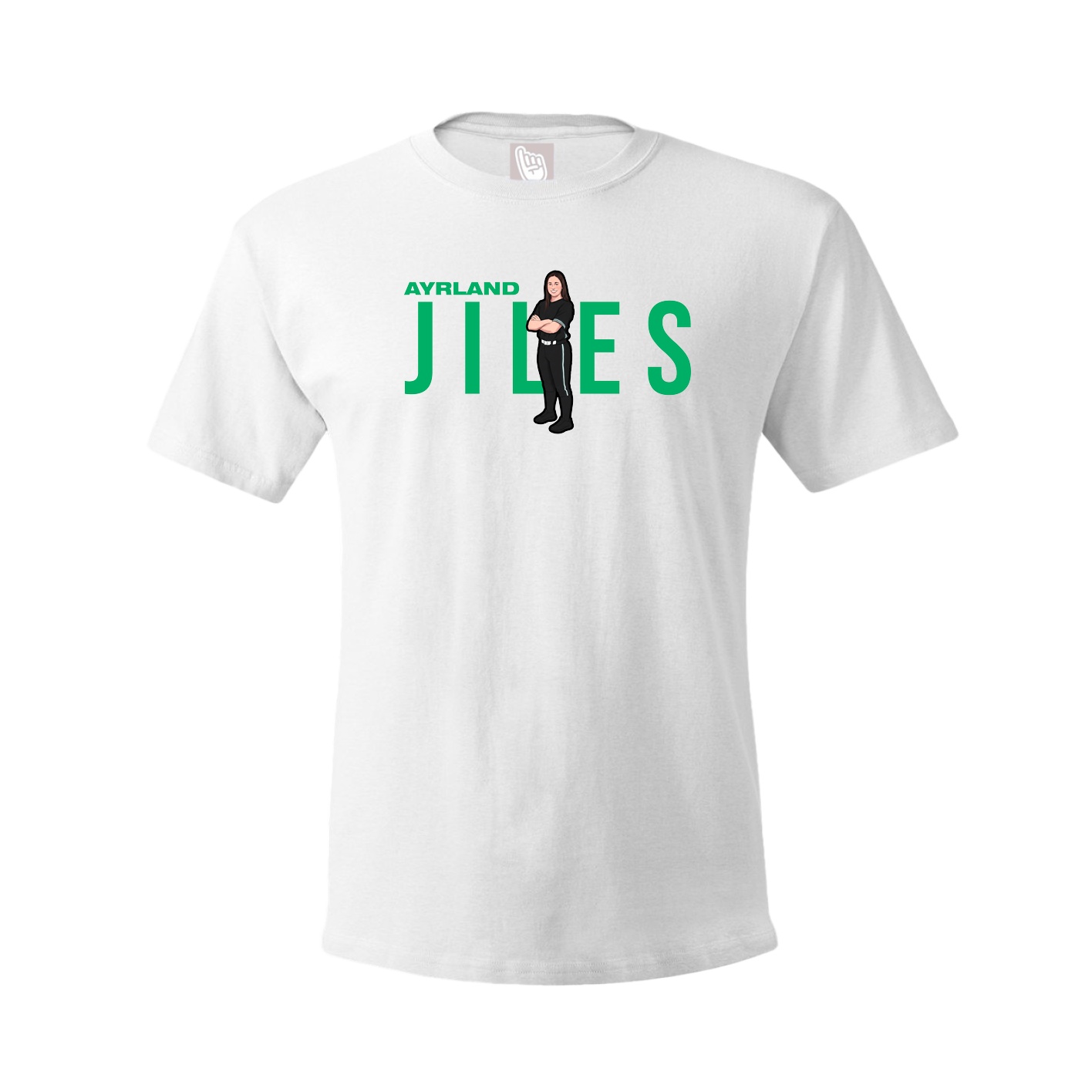 Youth Tee — Player Name in White