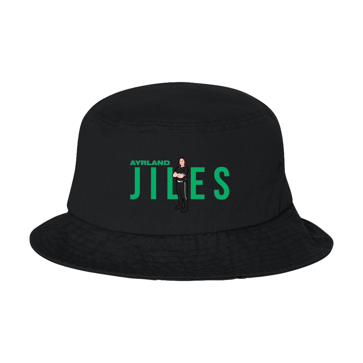 Bucket Cap — Player Name in Black