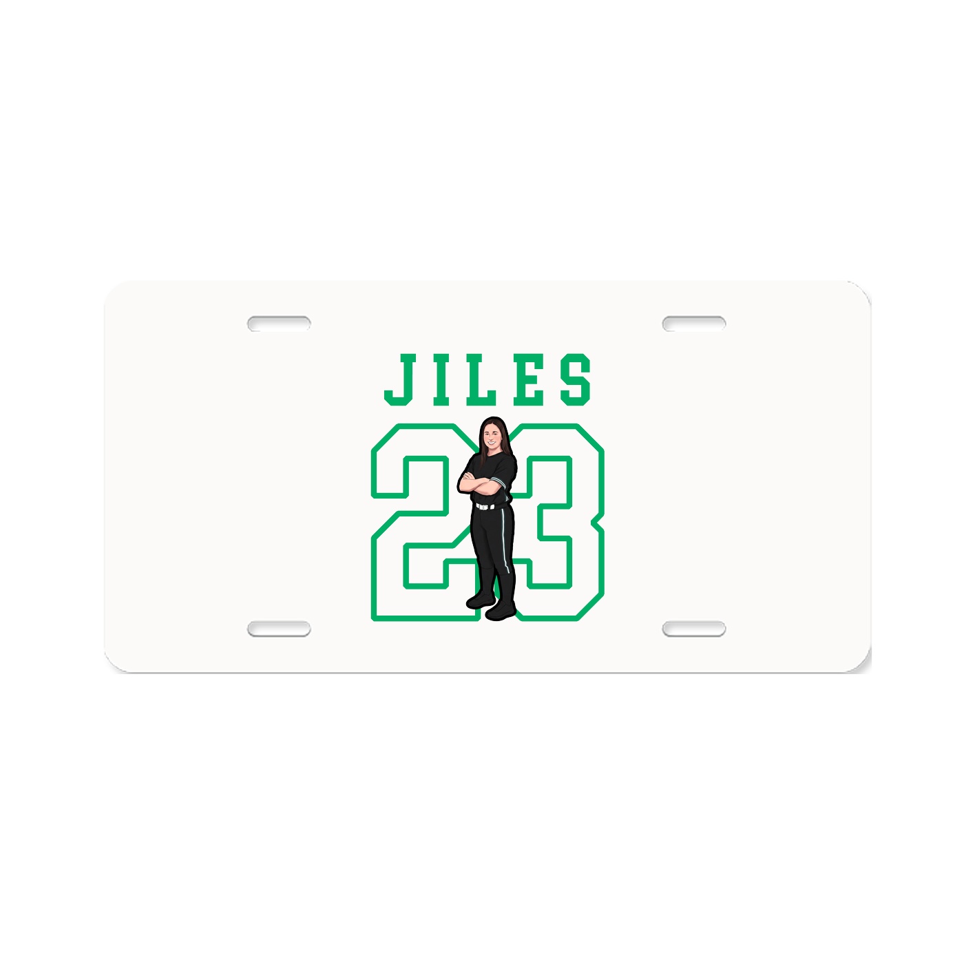 License Plate — Shirsey in Classic